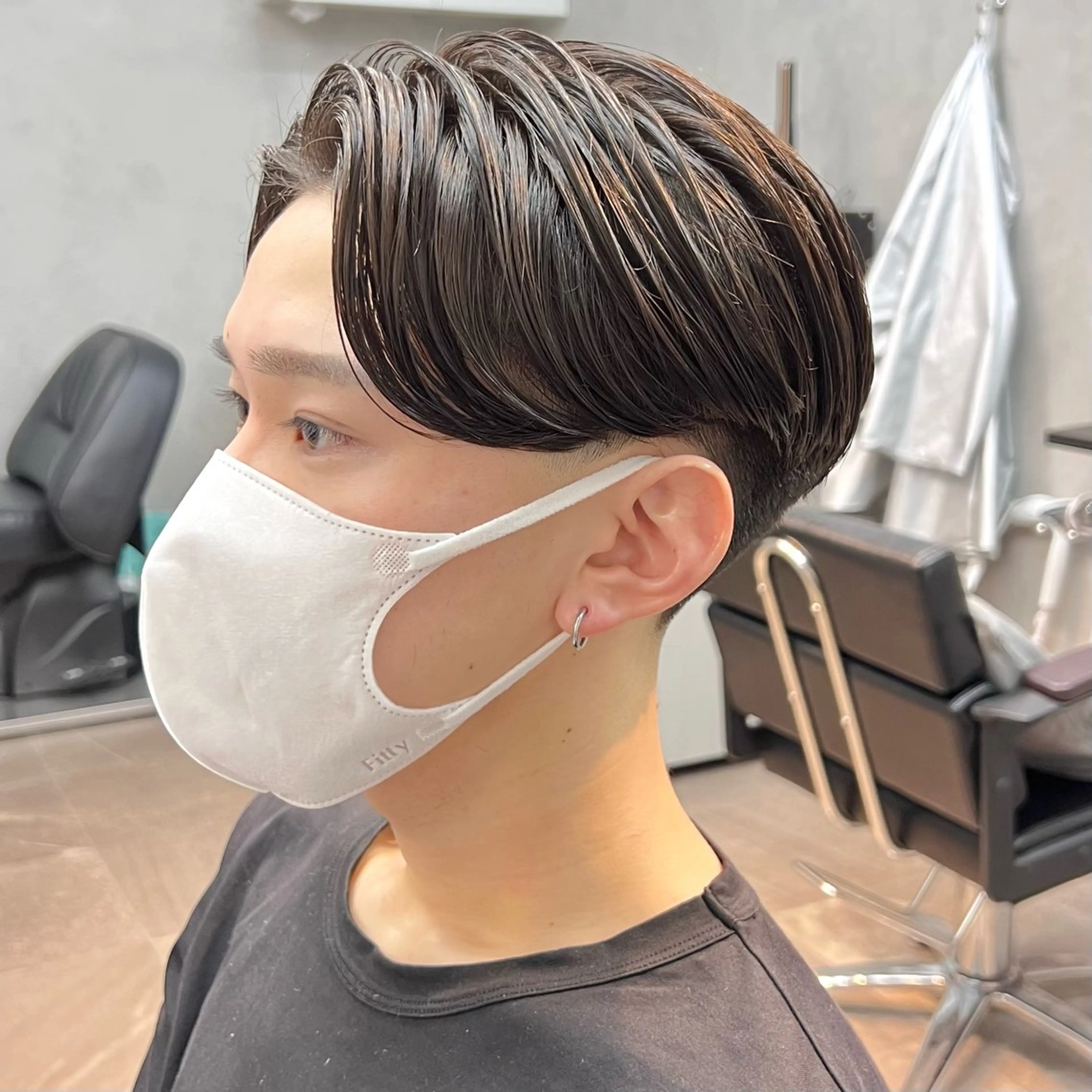 パーマ メンズ カット パーマ ヘッドスパ 3月〜お店変わります 詳しくはインスタまでのヘアスタイル