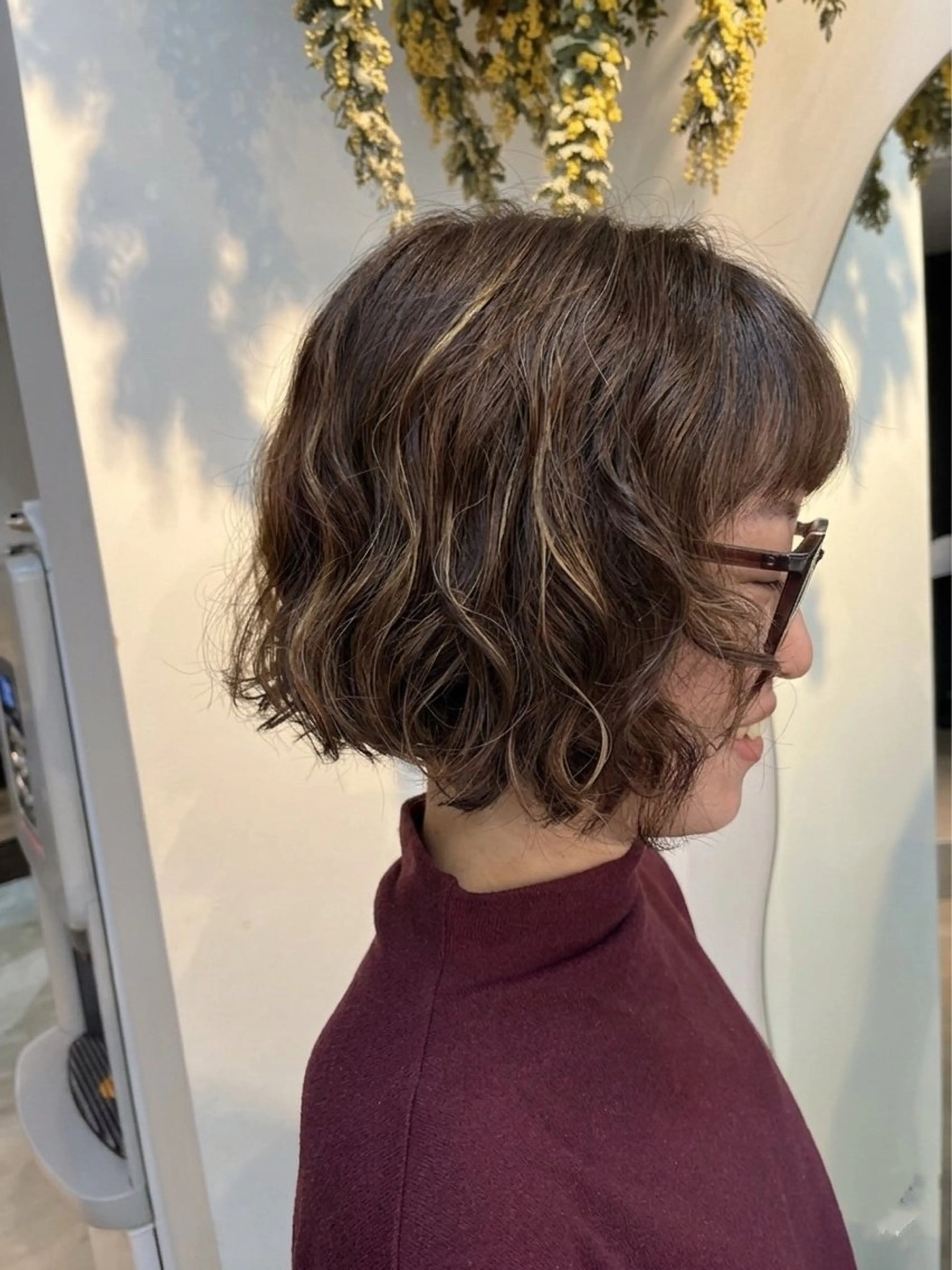 ショート カラー パーマ RoooHAIR/ ちあきのヘアスタイル