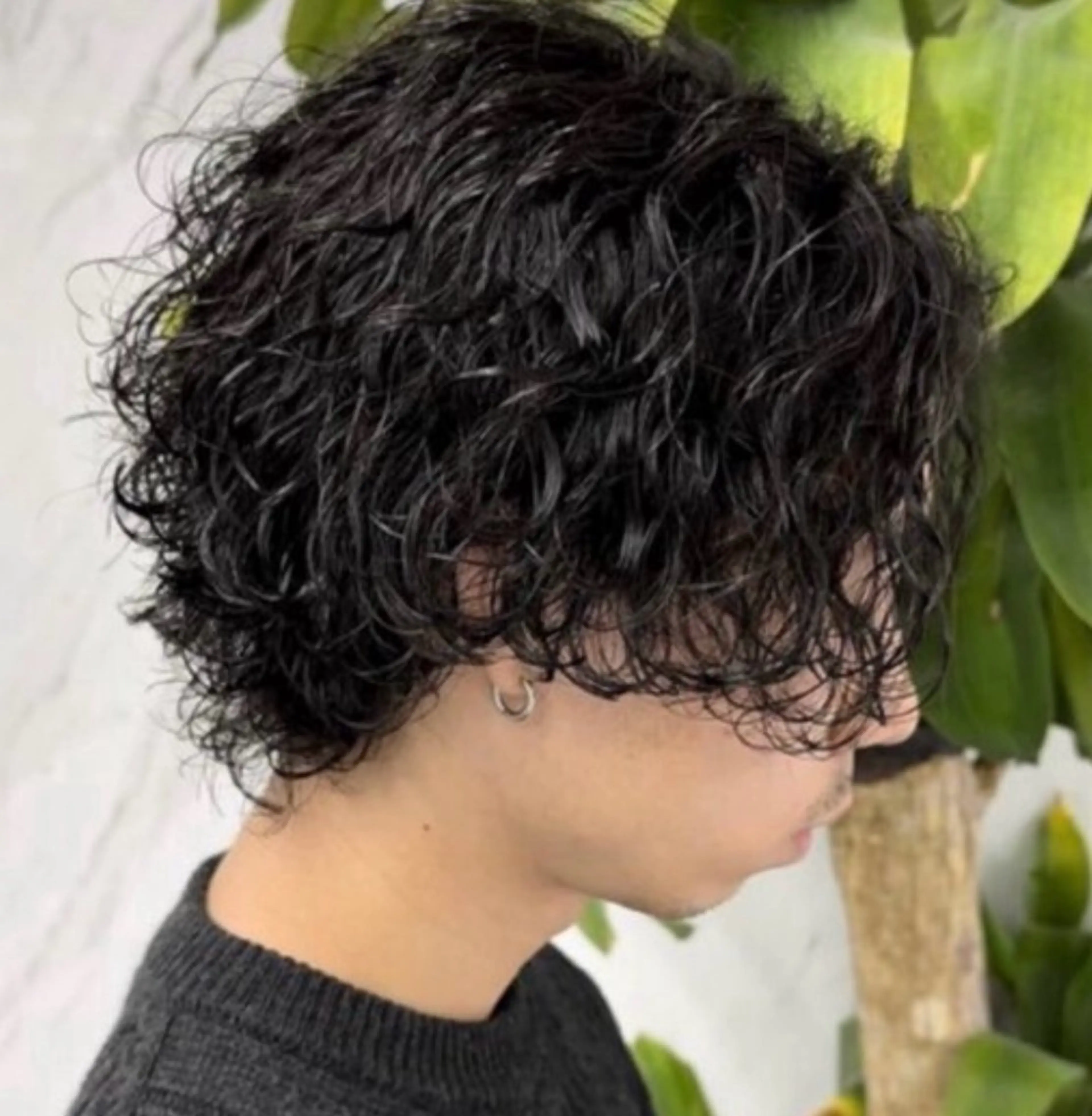 ショート カット パーマ トリートメント ヘアセット 蛯原 興輝のヘアスタイル