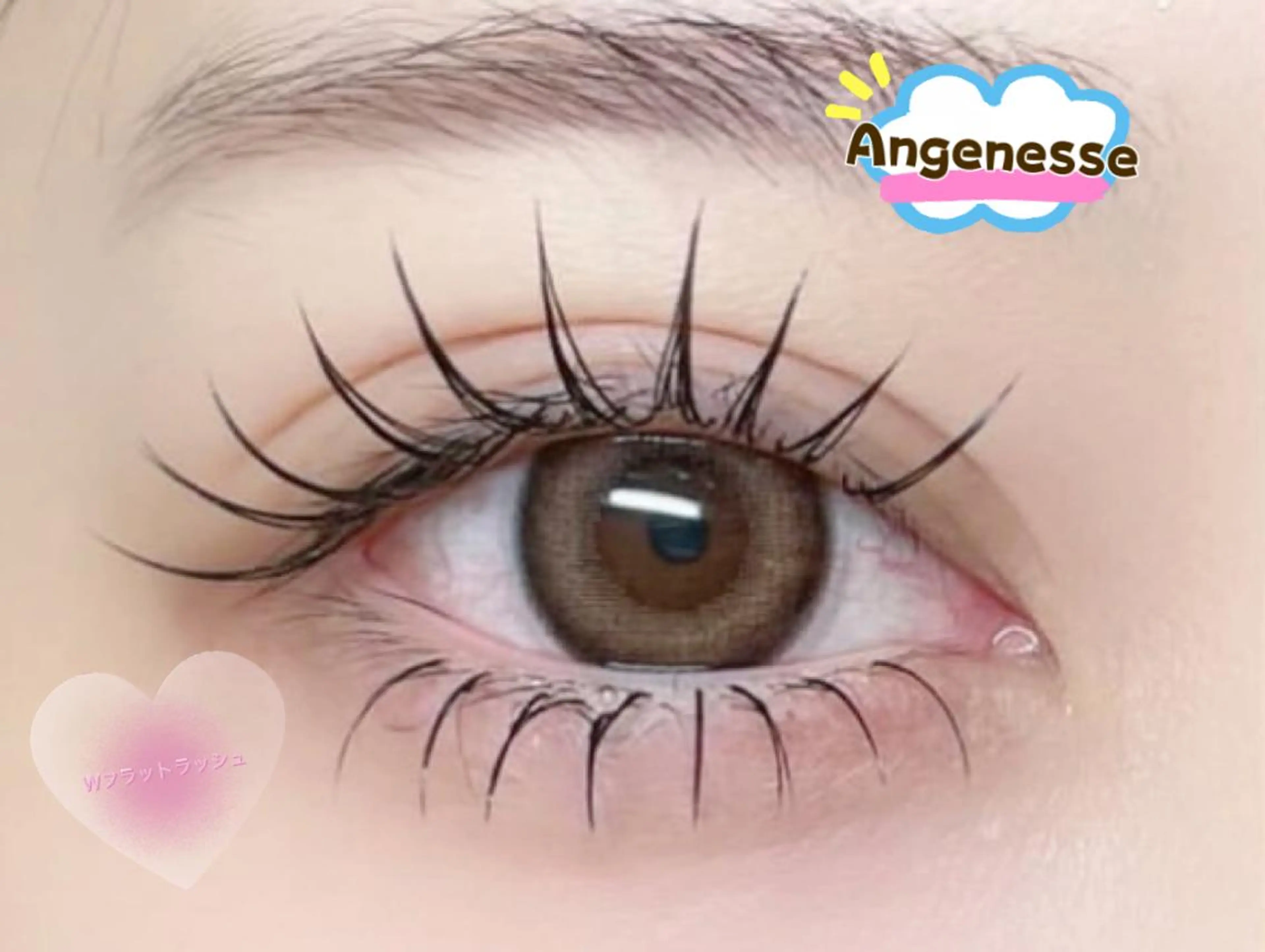 マツエク・マツパ フラットラッシュ 戸田 縁のマツエク・マツパデザイン