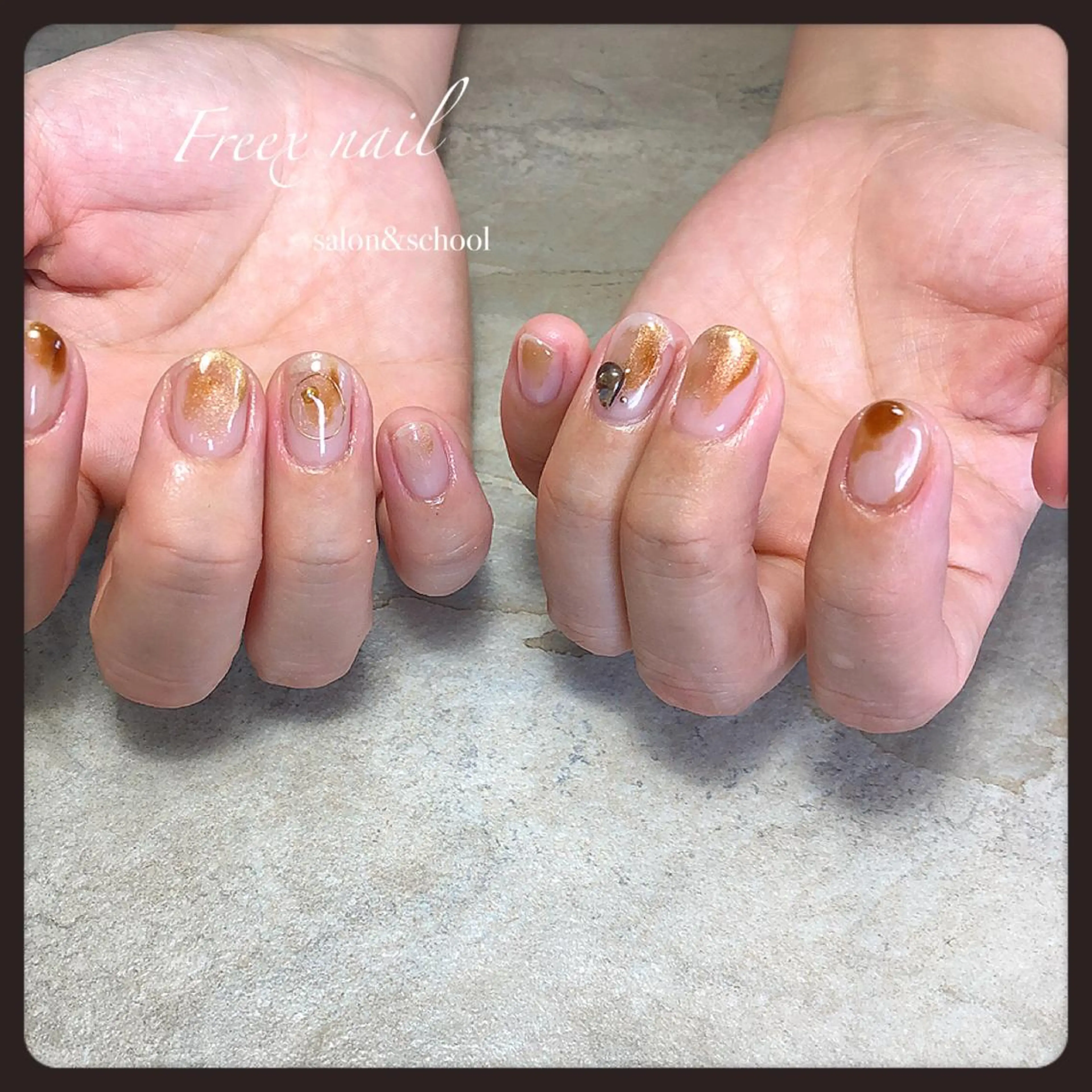 ネイル ニュアンスネイル freex nail /ニュアンス/個性派のネイルデザイン