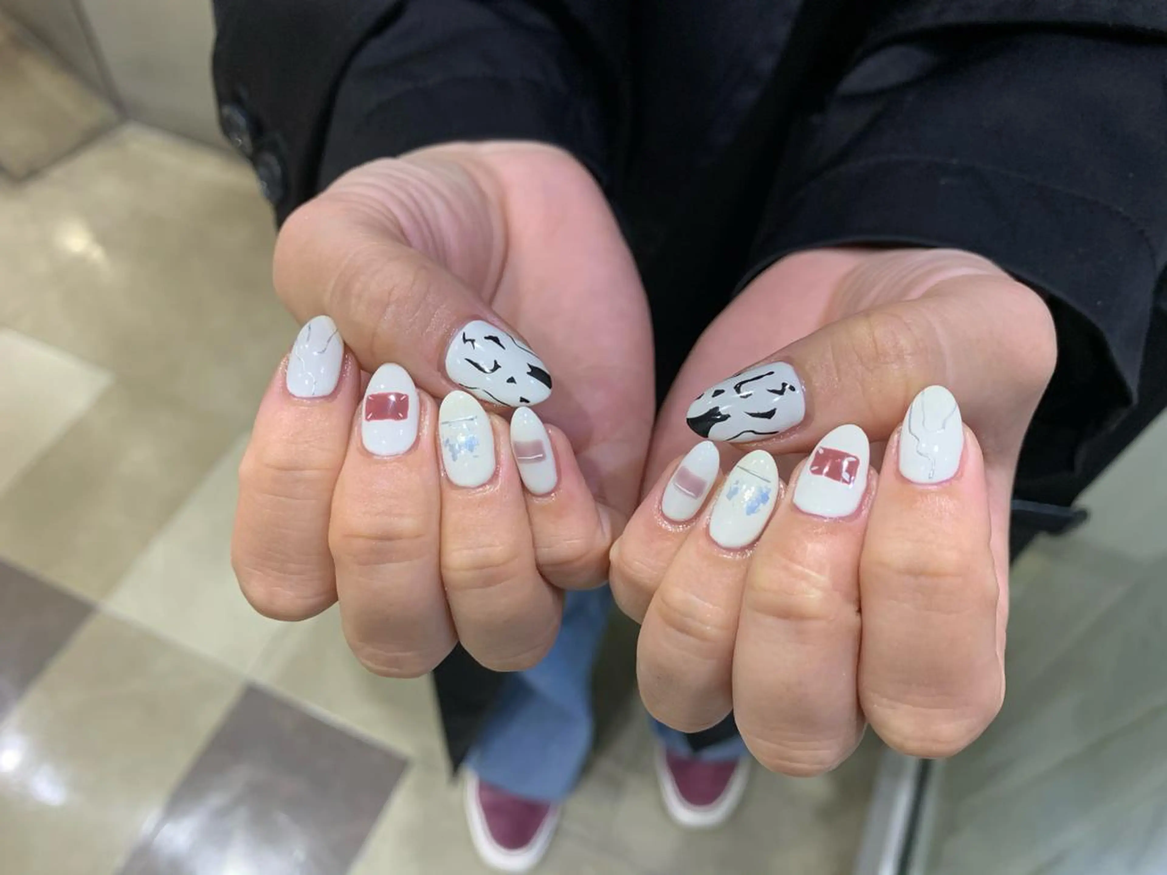 ネイル ハンドネイル 谷川 薫のネイルデザイン