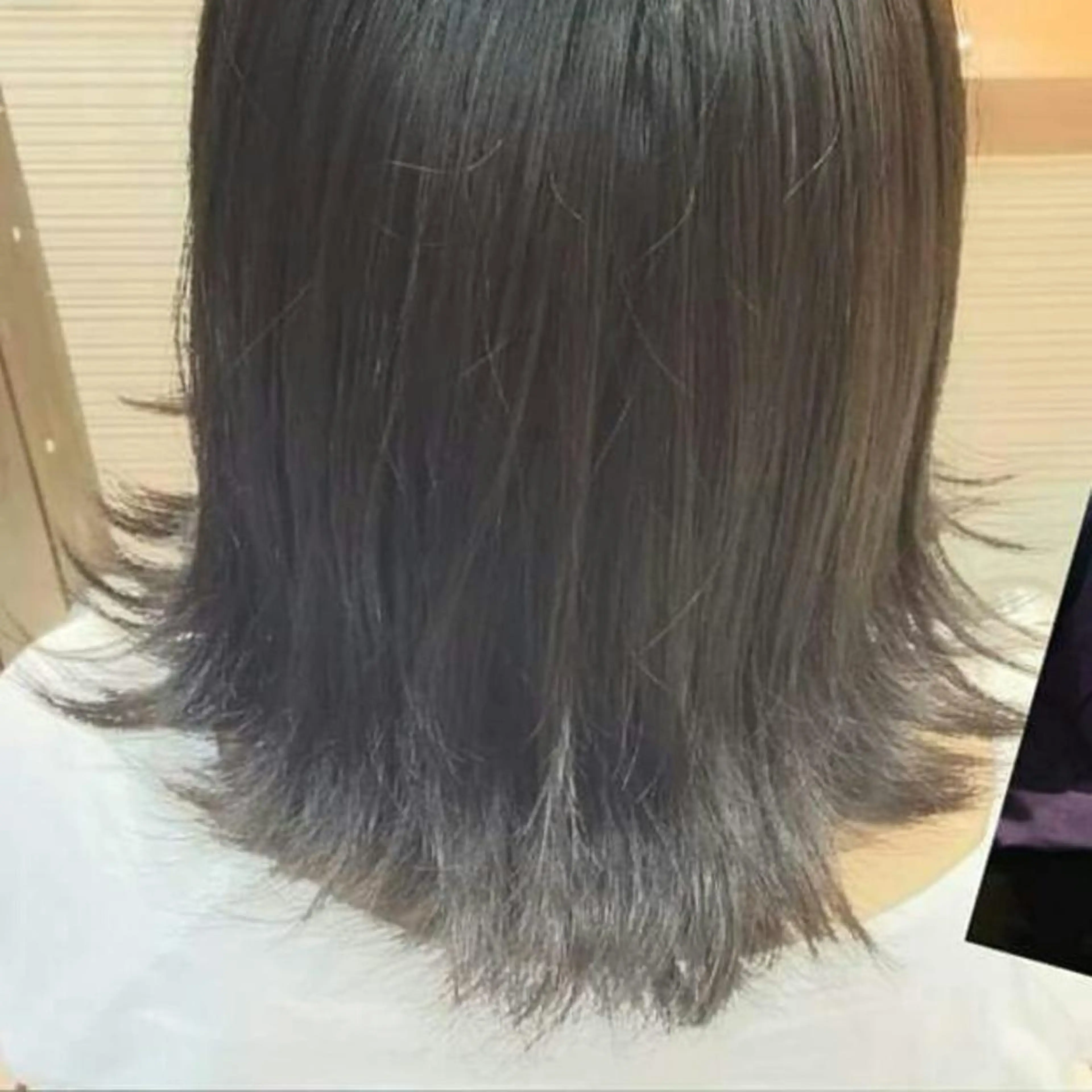 ミディアム セミロング カラー 【Sweep】おじま のぞみのヘアスタイル