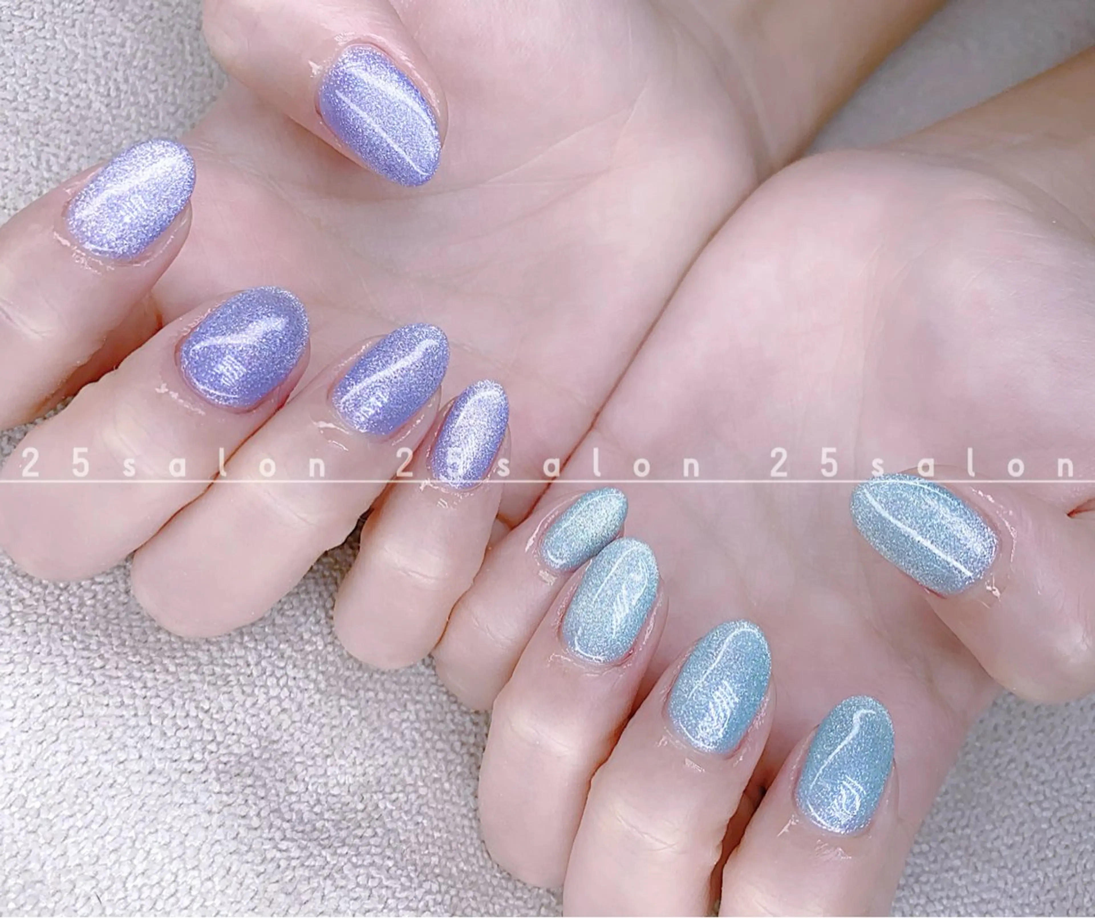 ネイル マグネットネイル ミラーネイル シンプルネイル 2 5のマツエク・マツパデザイン