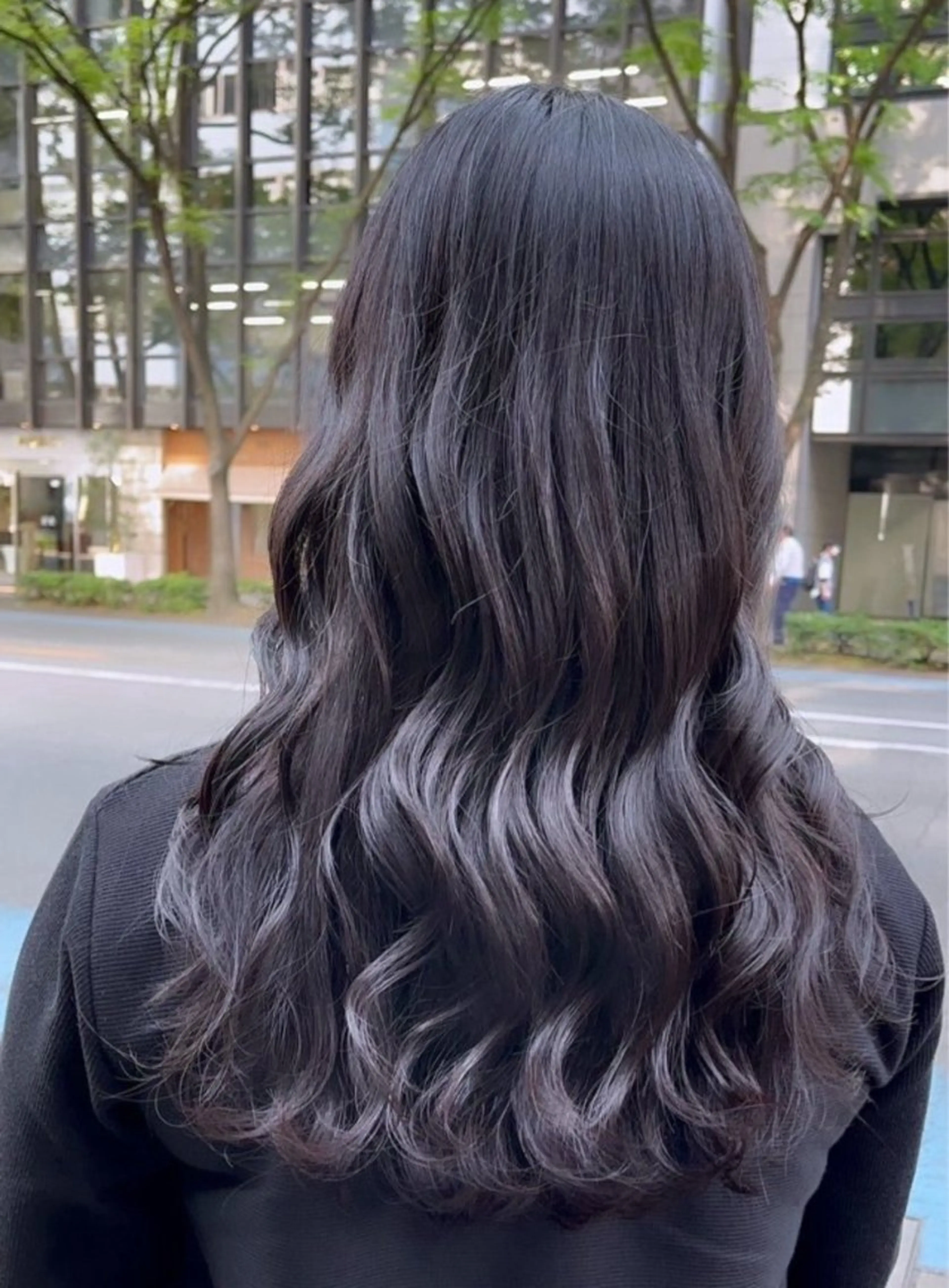 ロング カラー ayumi✮／ 暖色カラー／レイヤーのヘアスタイル