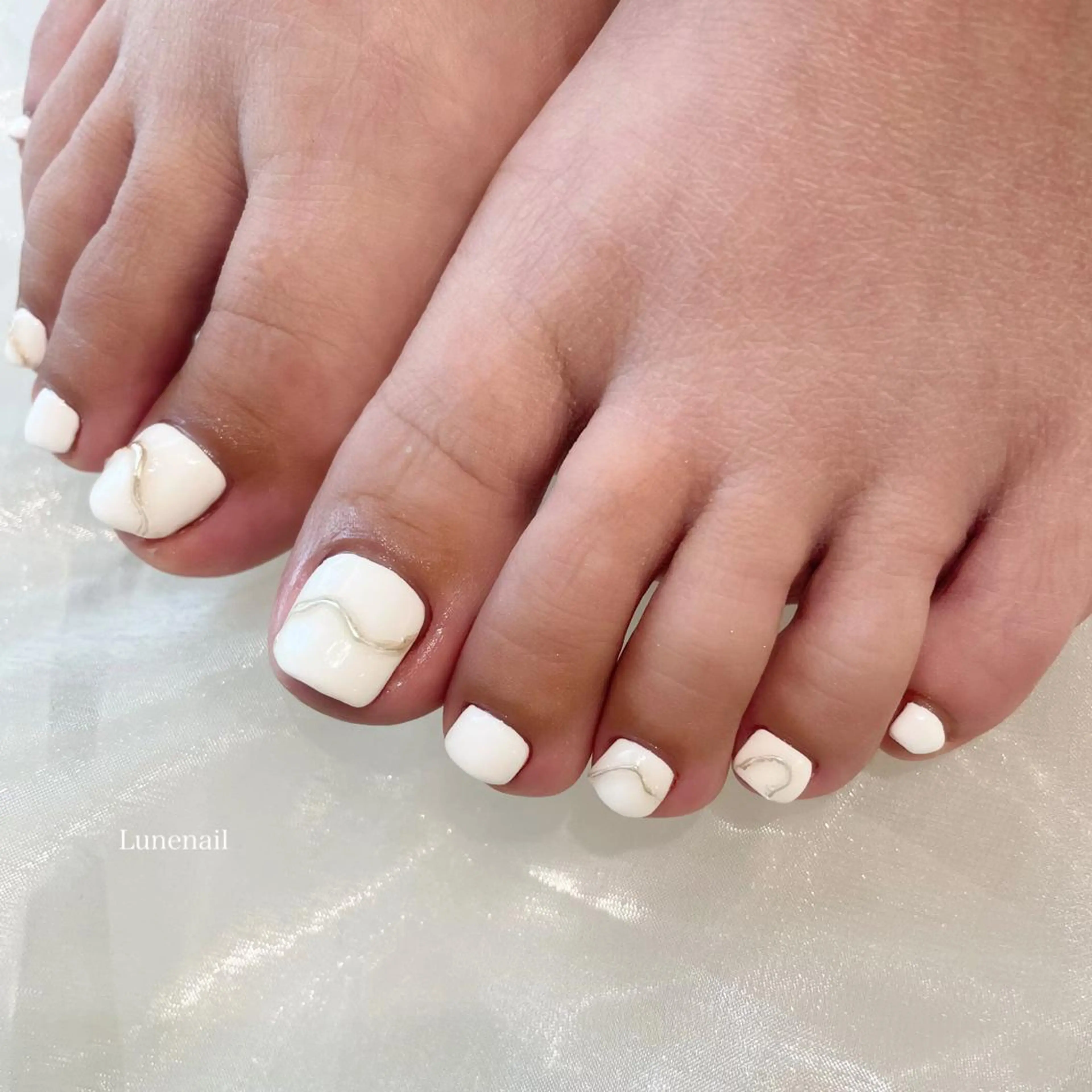ネイル フットネイル Lune nailのネイルデザイン