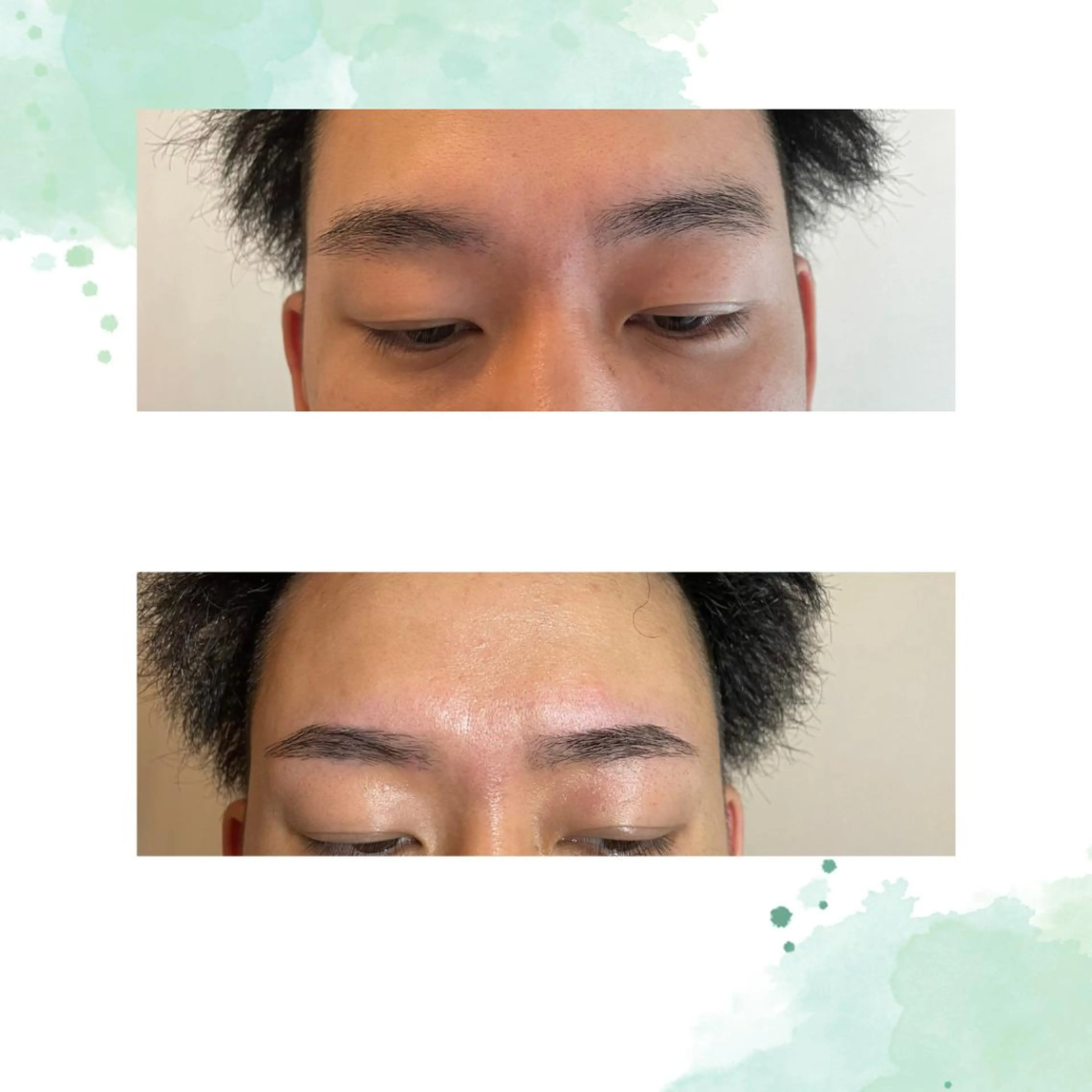 メンズ アイブロウ 🌿ハーブピーリング 🌿ヘッドスパのエステ・リラクイメージ