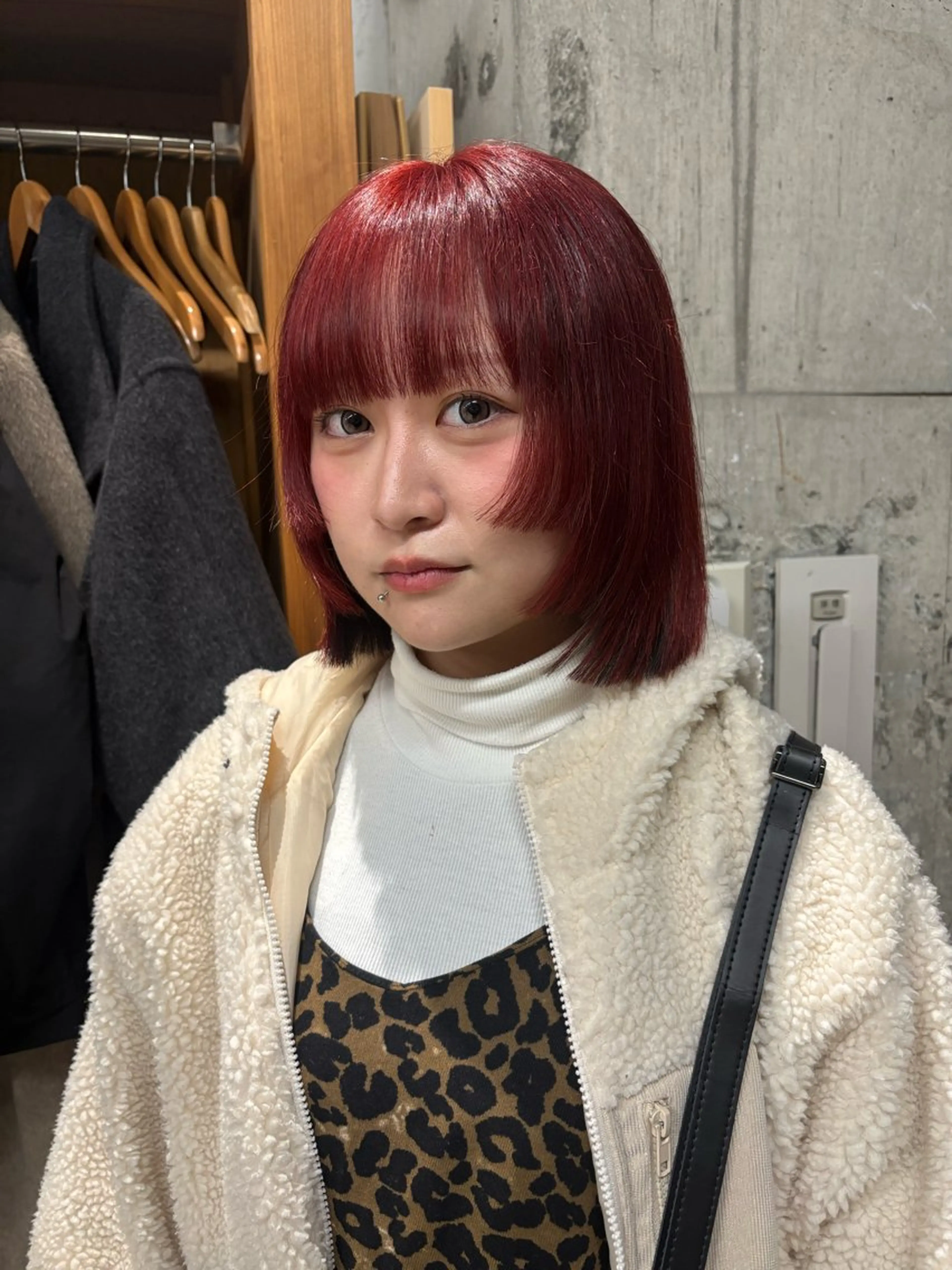 ブリーチなしライトニングカラー+カット+カシミヤTRの写真