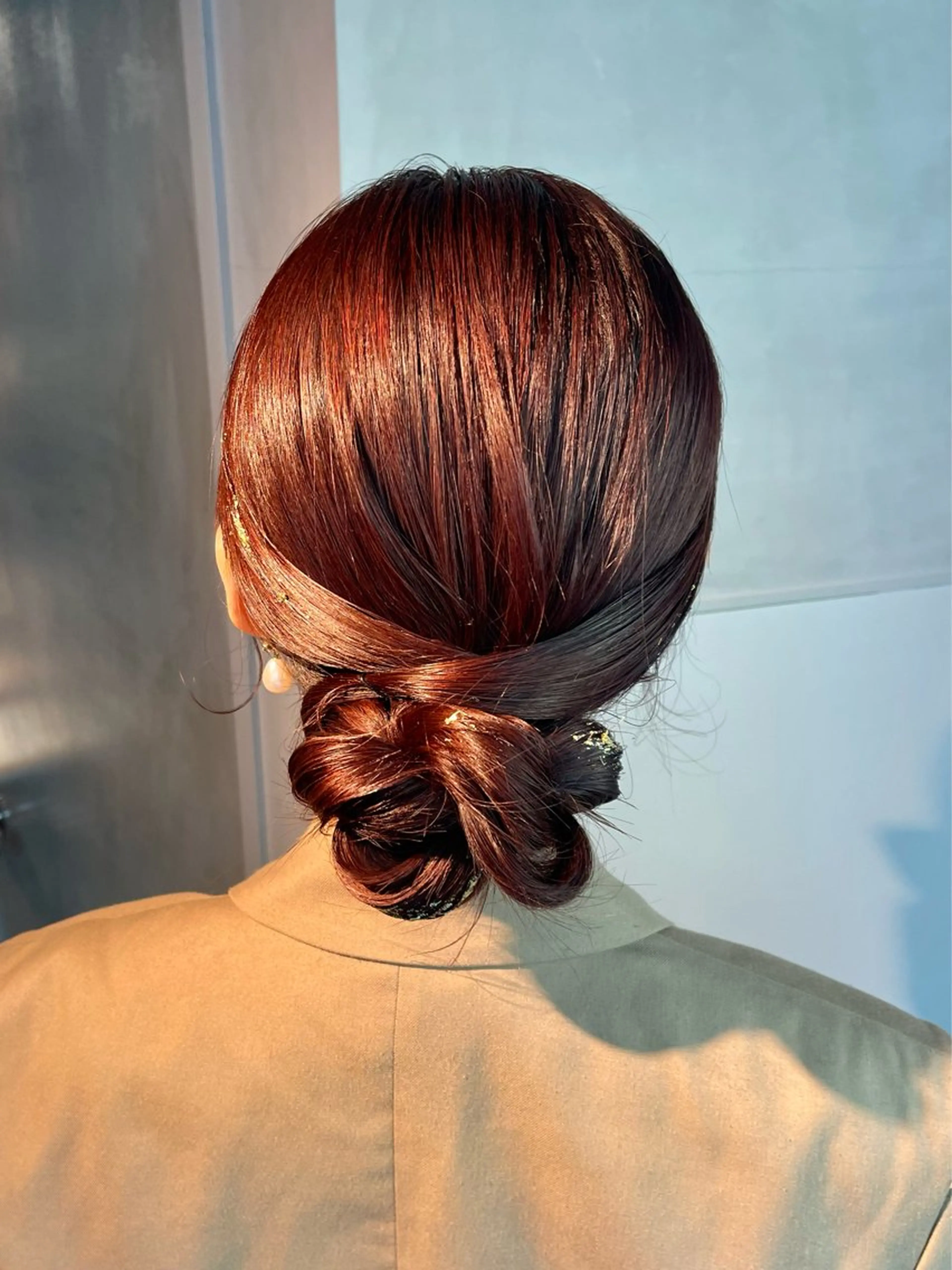 ヘアアレンジ 結婚式・ブライダル 卒業式のヘアスタイル ヘアセット charm《銀座》 ヘアセット/縮毛矯正のヘアスタイル