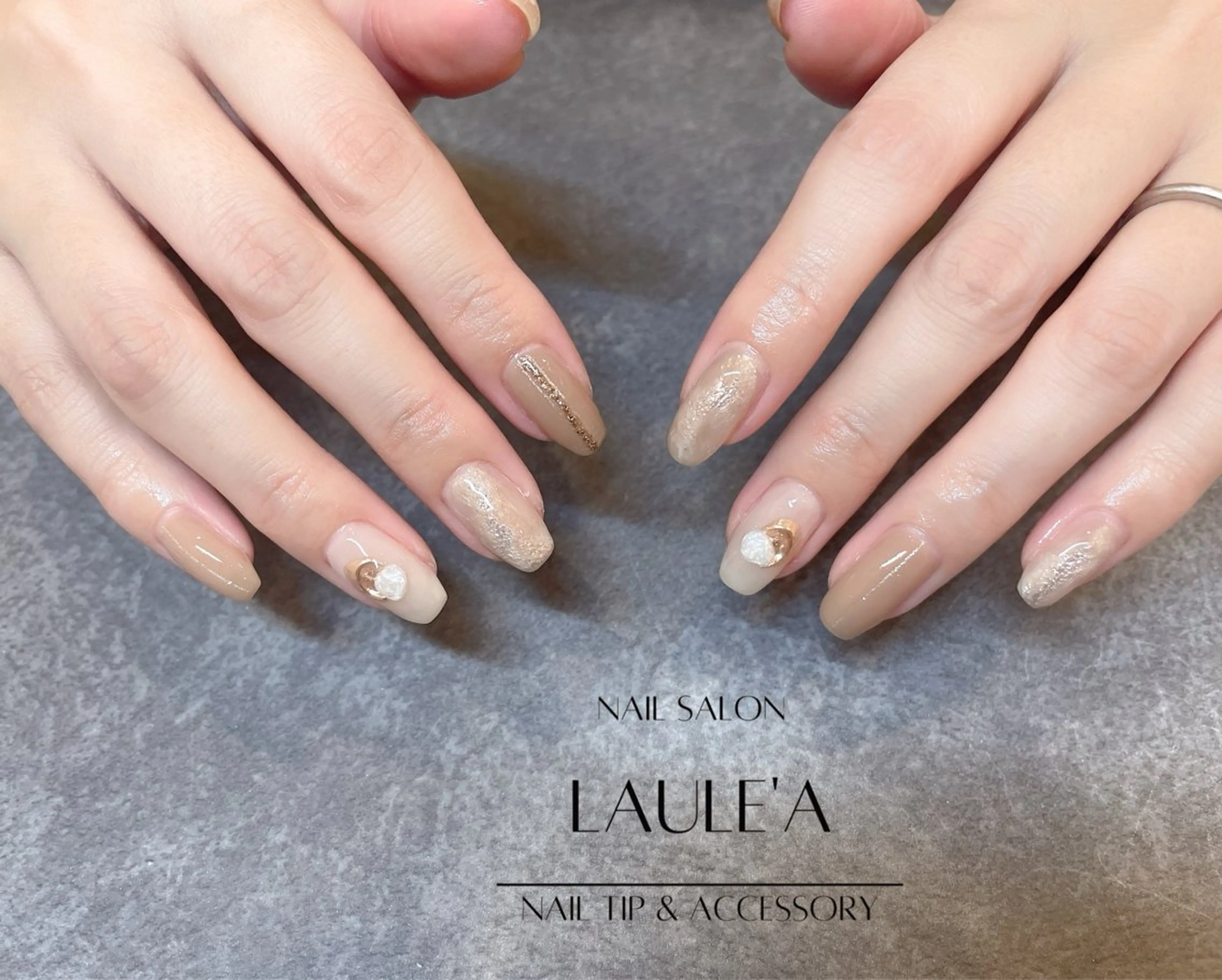 ネイル ハンドネイル nailsalon Laule'aのネイルデザイン