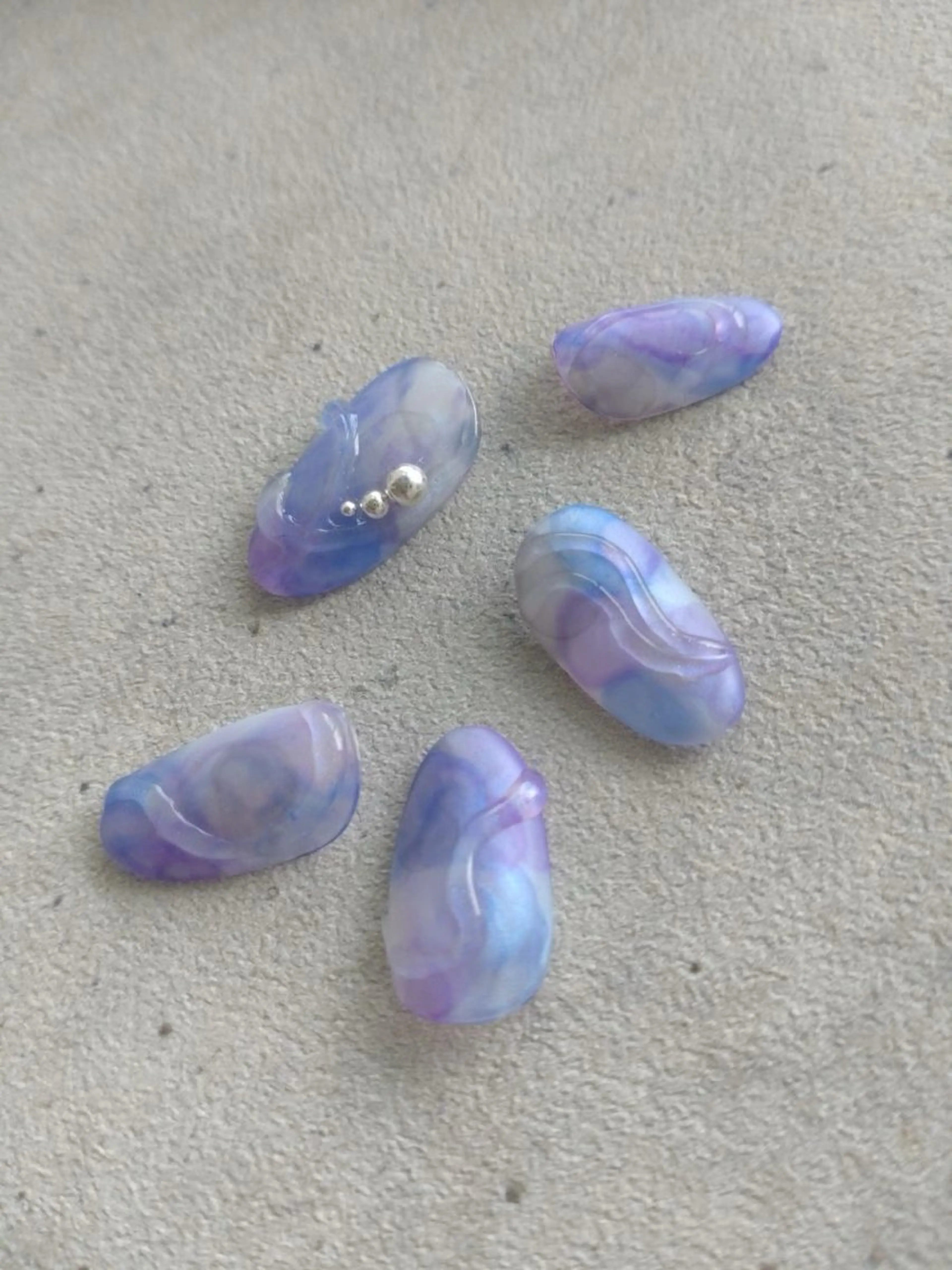 ネイル ⭐︎休業中の練習⭐︎ JNA認定講師髙橋のネイルデザイン