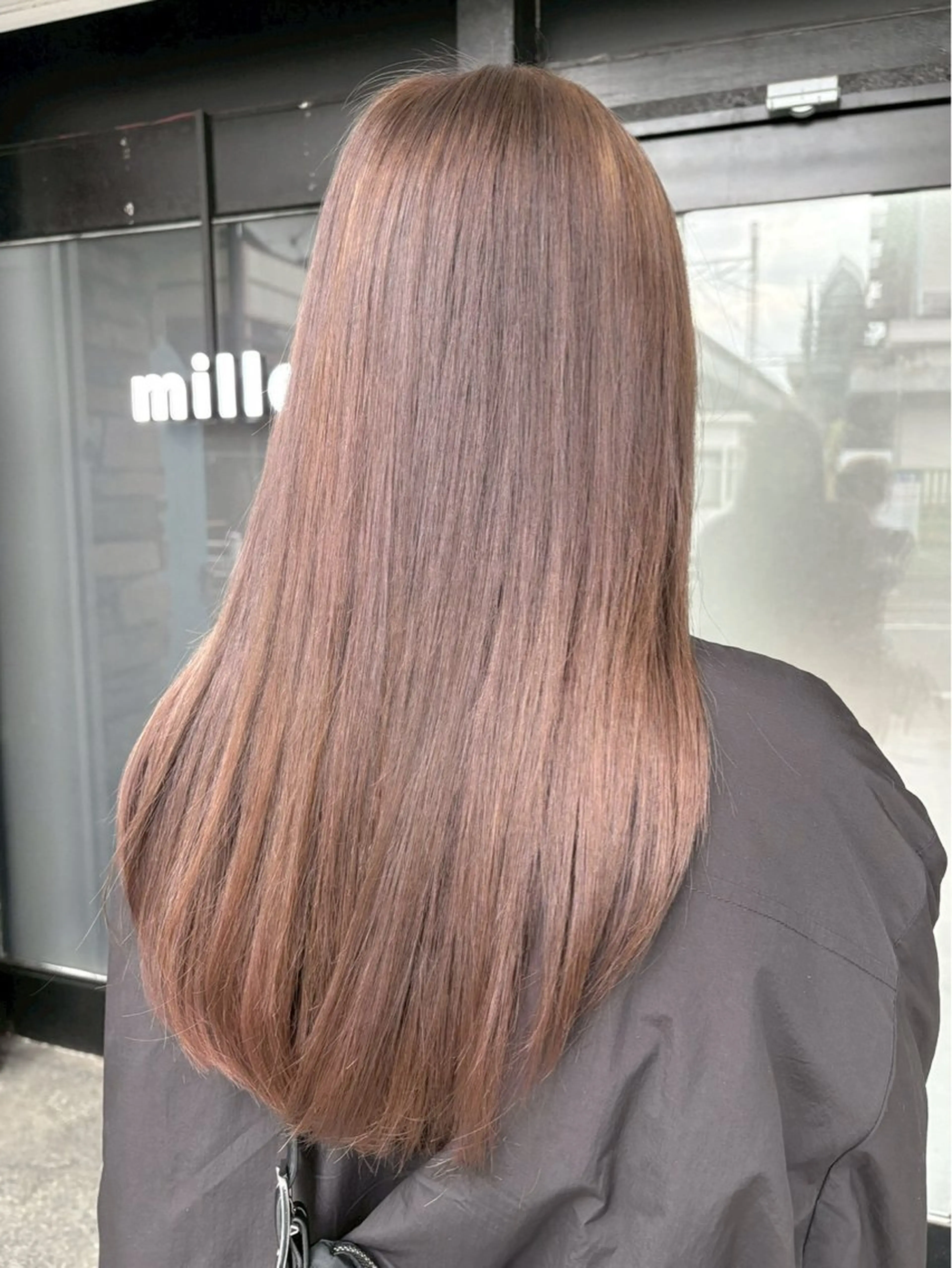 ロング カラー カット ヘアカラー トリートメント ハイトーン/韓国風/ 艶髪/吉祥寺のヘアスタイル