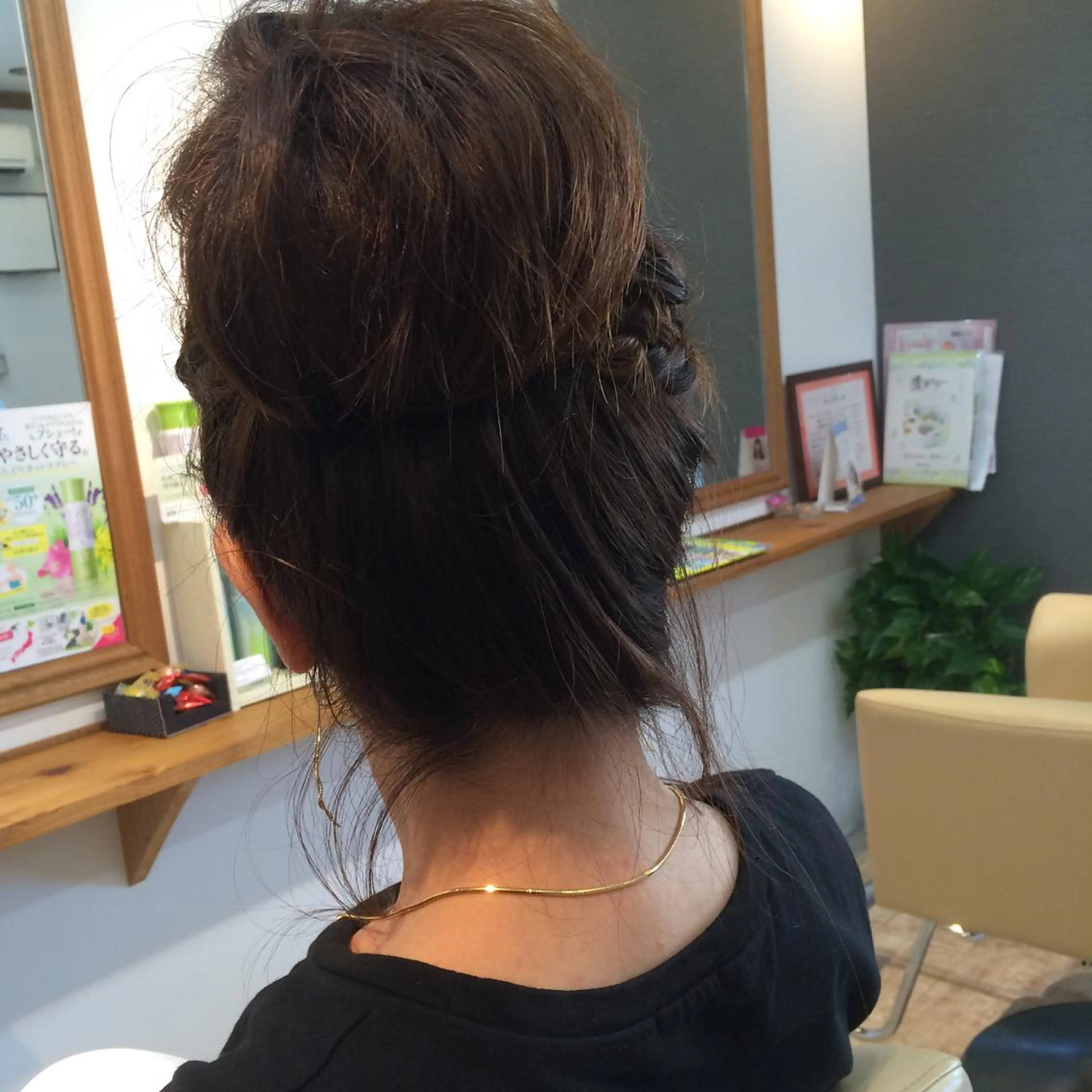 ミディアム セミロング ロング カラー ヘアアレンジ 瀬田 幸代のヘアスタイル