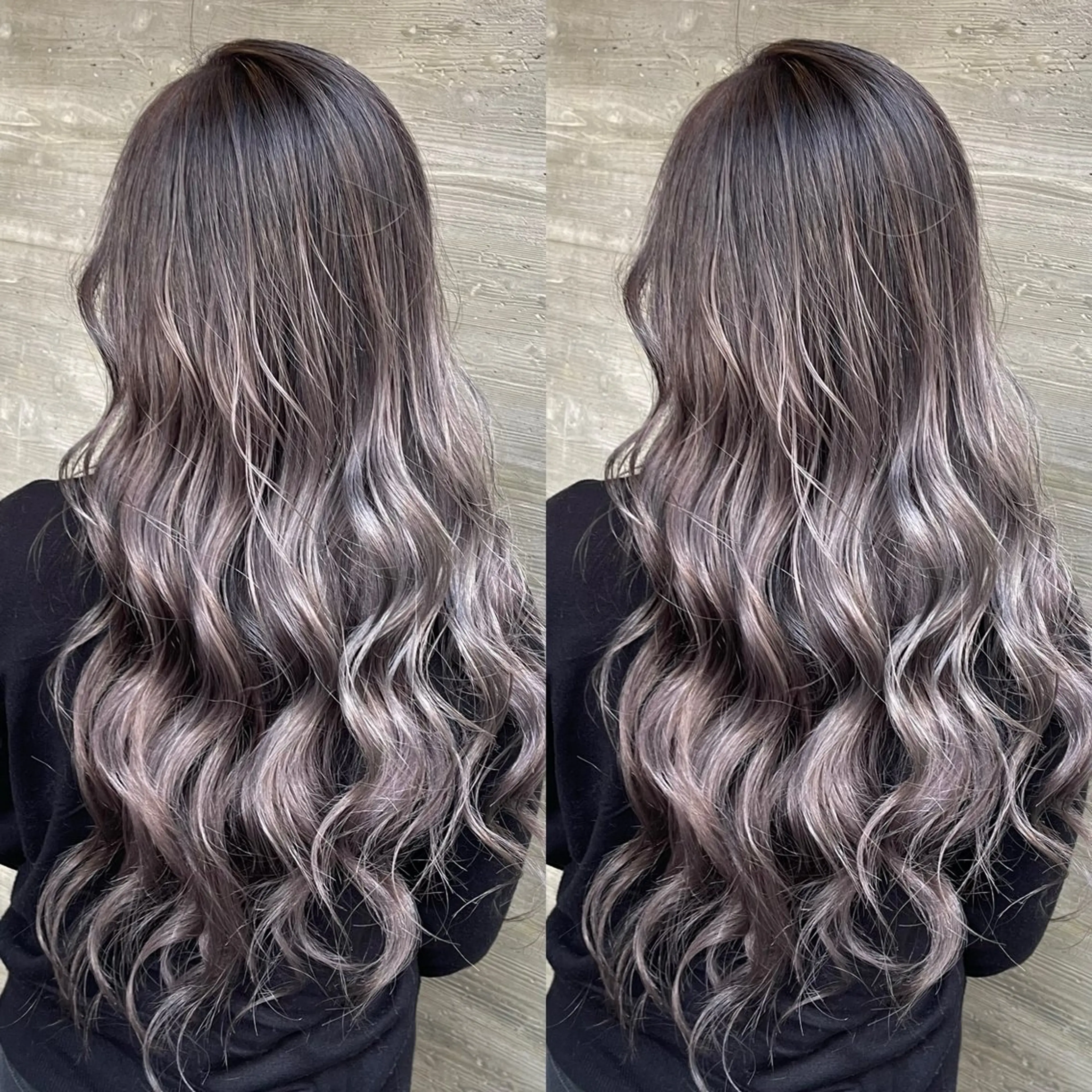 ロング ヘアカラー トリートメント オージュアソムリエ DAIKI⭐️のヘアスタイル