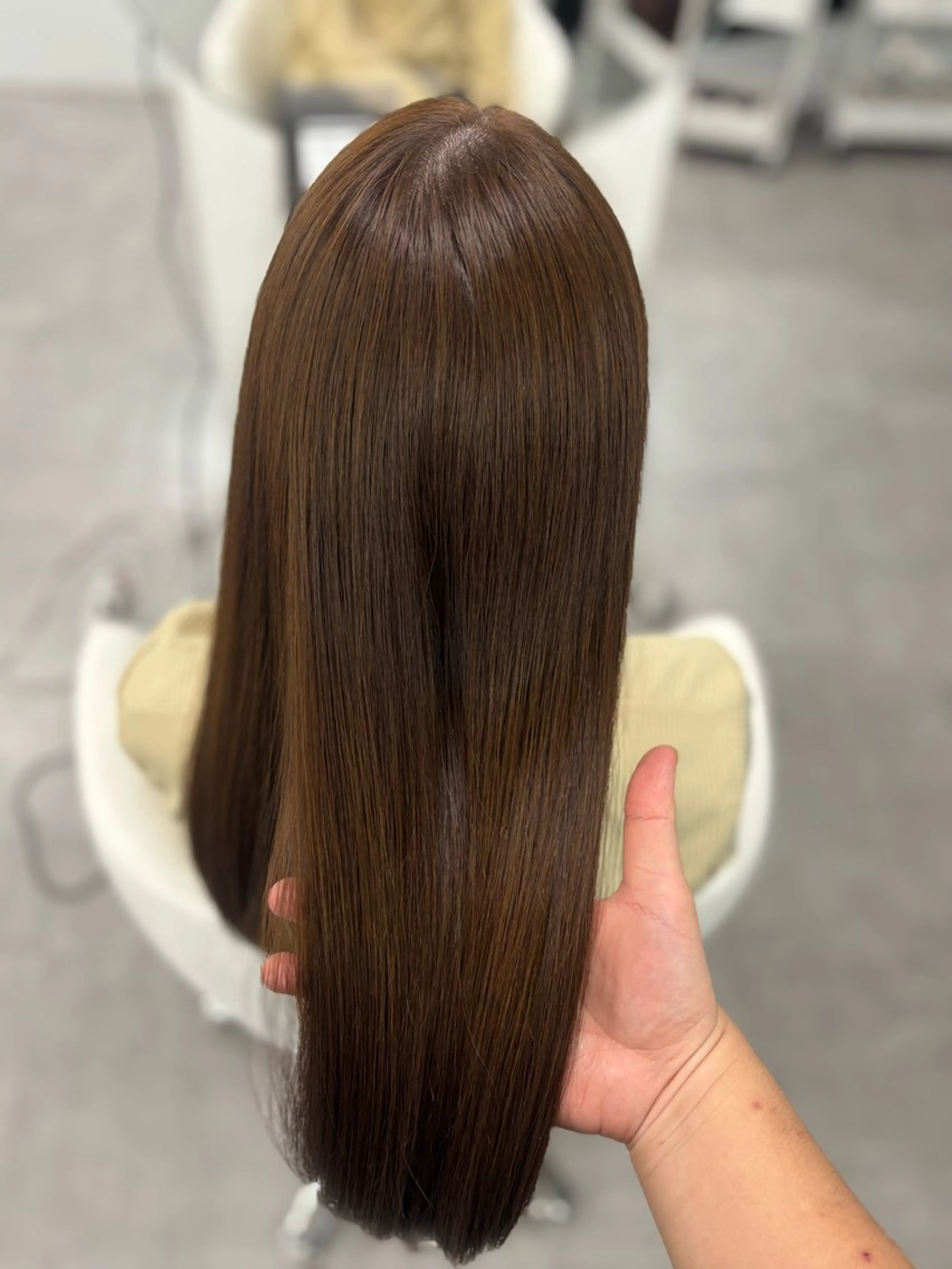 ロング トリートメント トリートメント door white hideのヘアスタイル