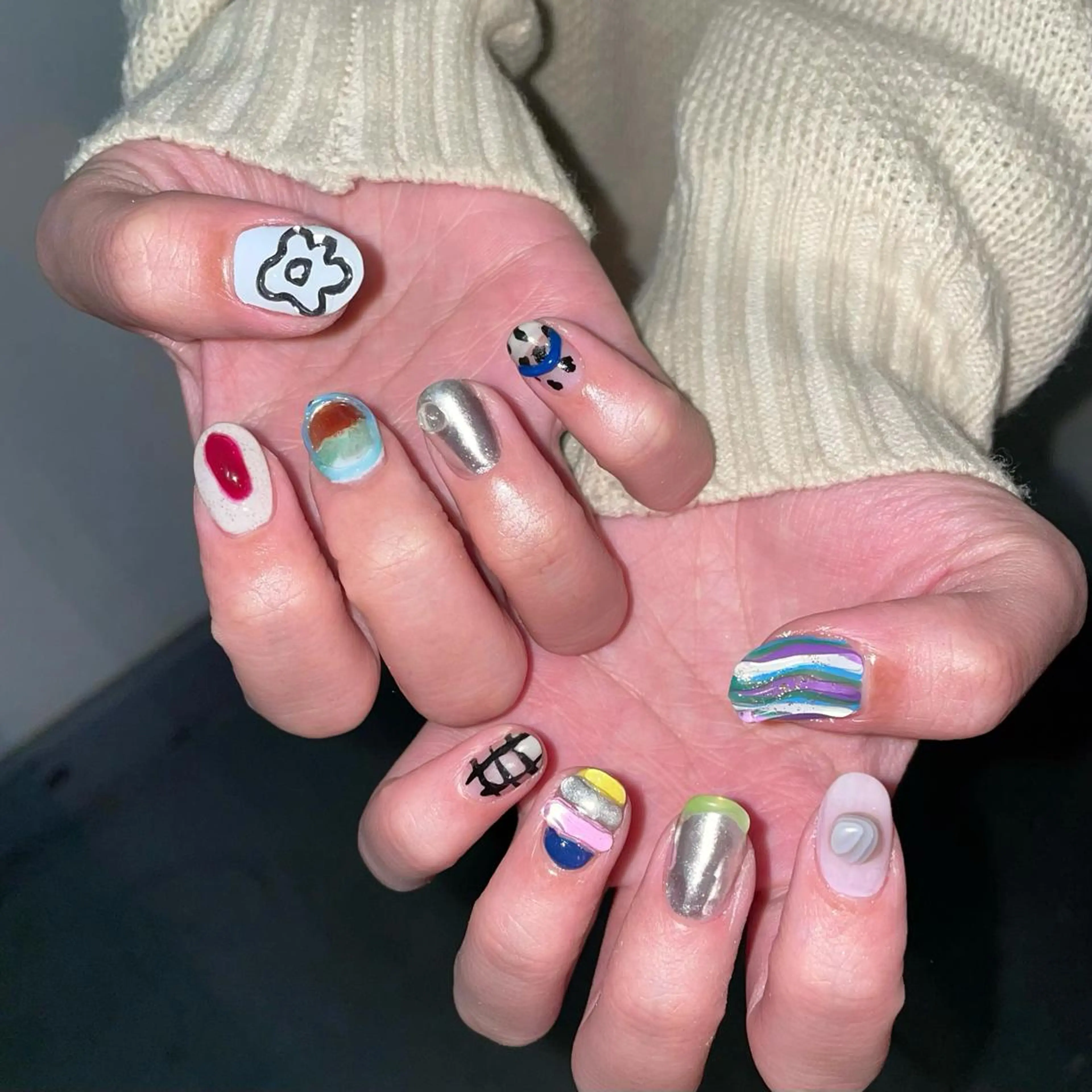 ネイル MAO ‪☆ 個性派 🪽のネイルデザイン