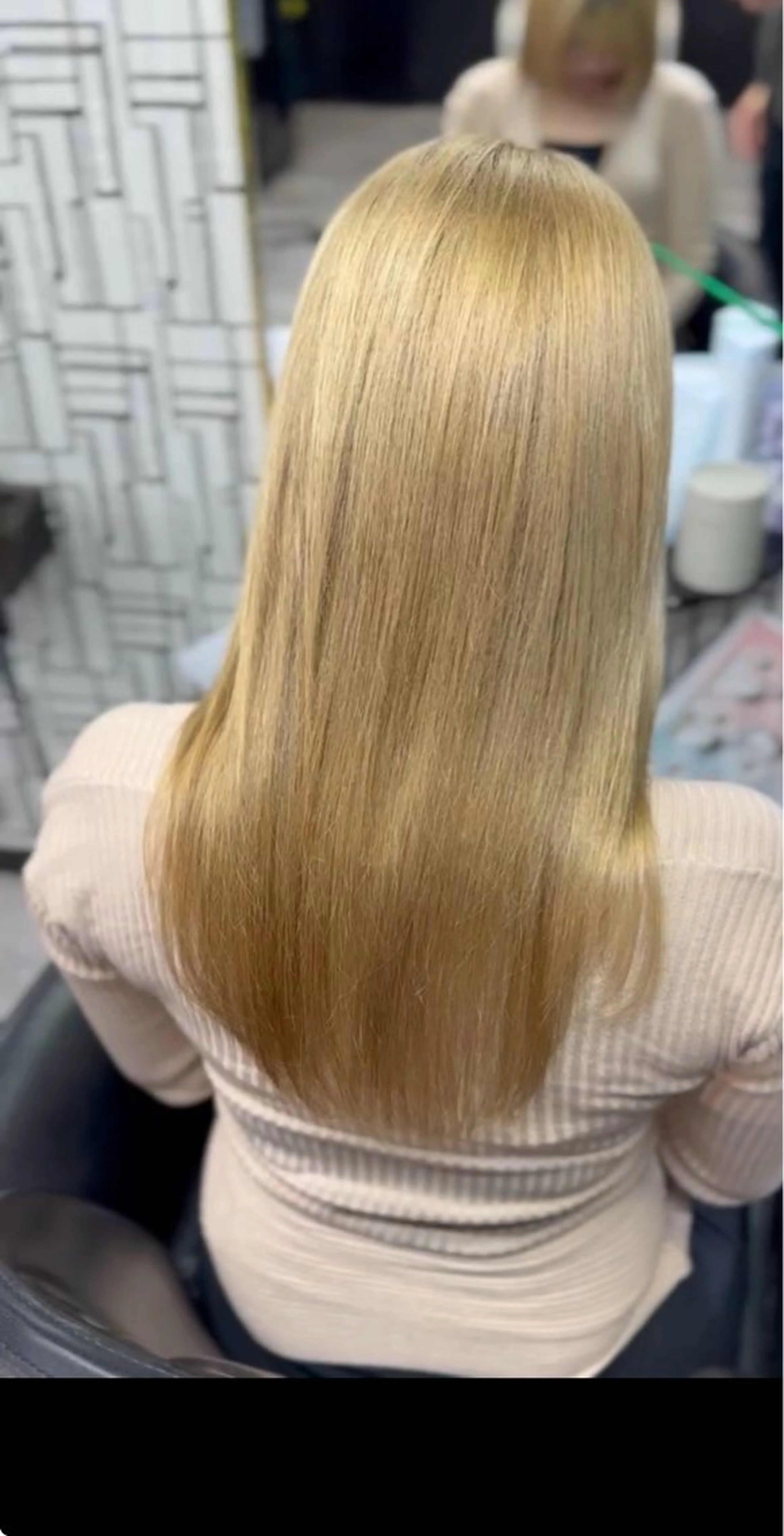 ロング トリートメント 北村 理奈のヘアスタイル