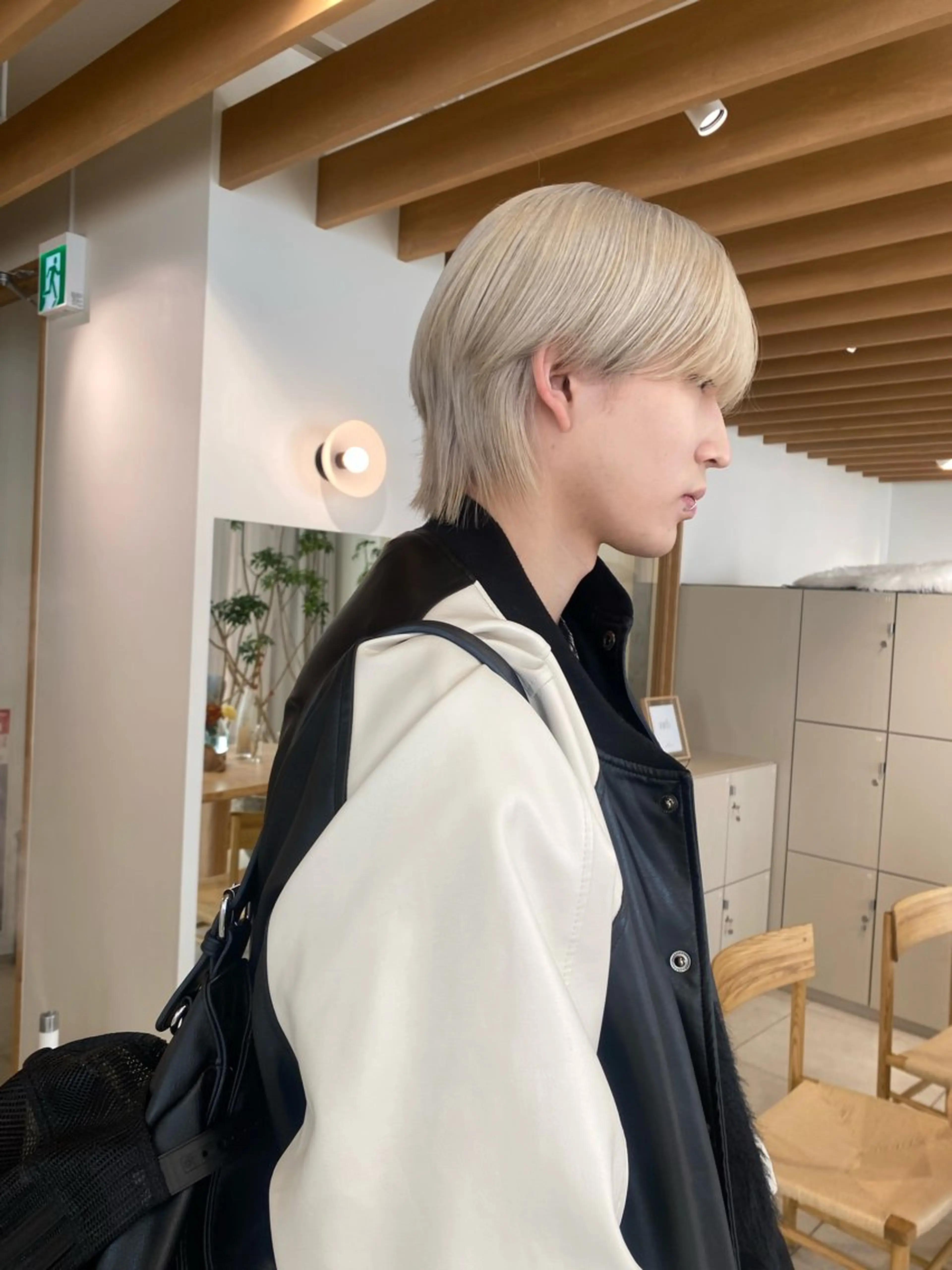 ショート 似合わせカットカラー りおなのヘアスタイル