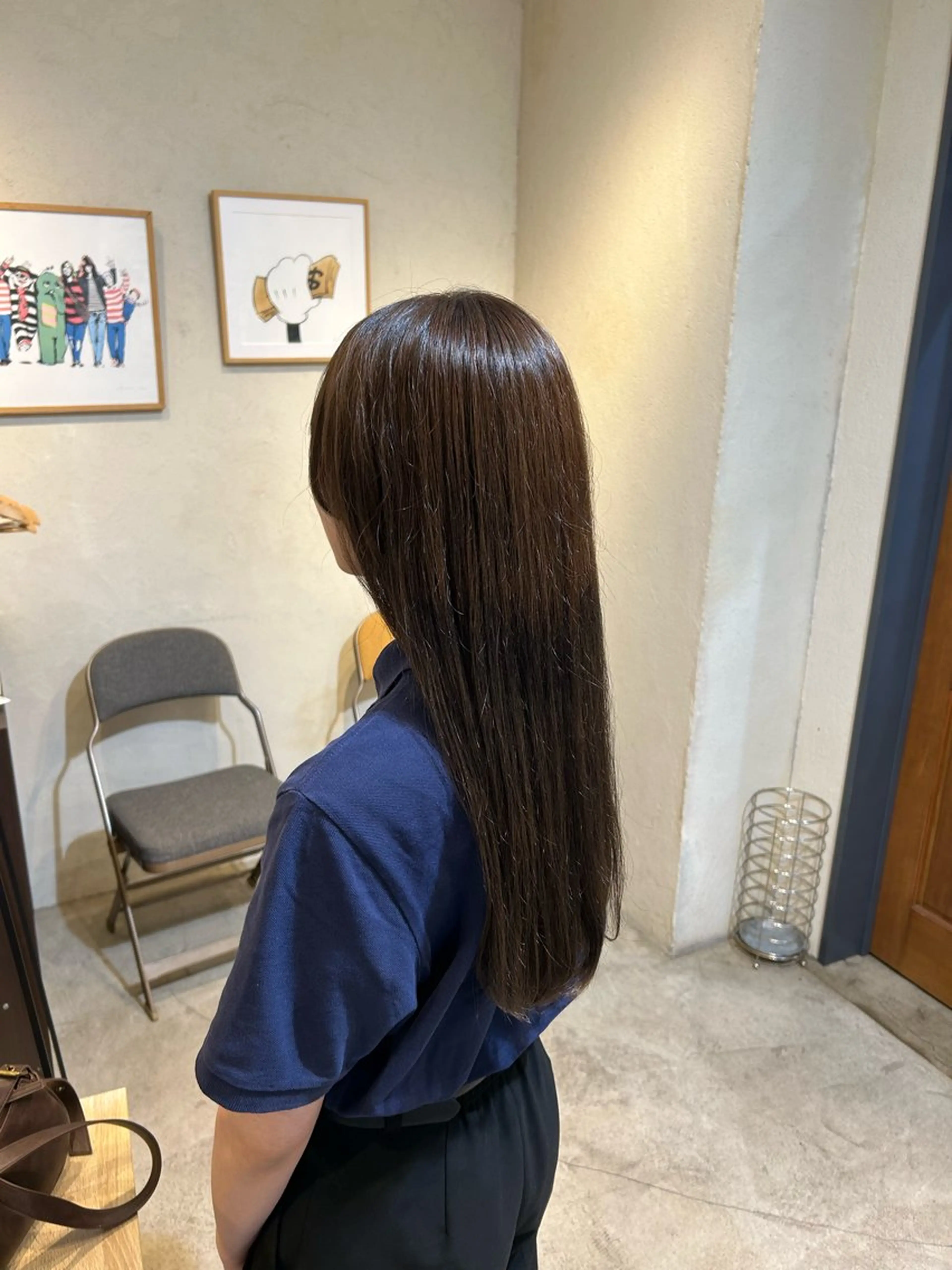 カラー 池田 味優のヘアスタイル