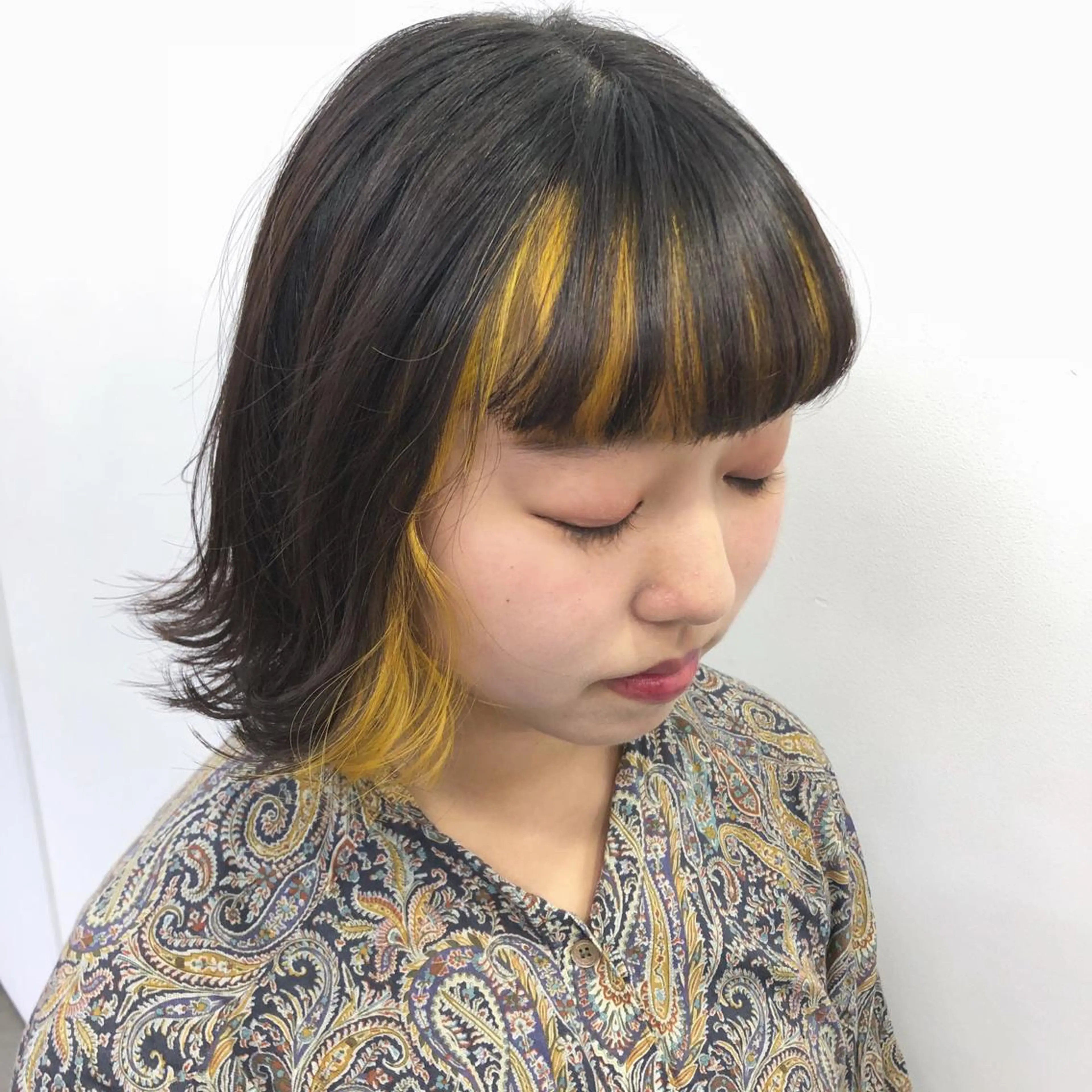 カラー レイヤーカット 古川洋之のヘアスタイル