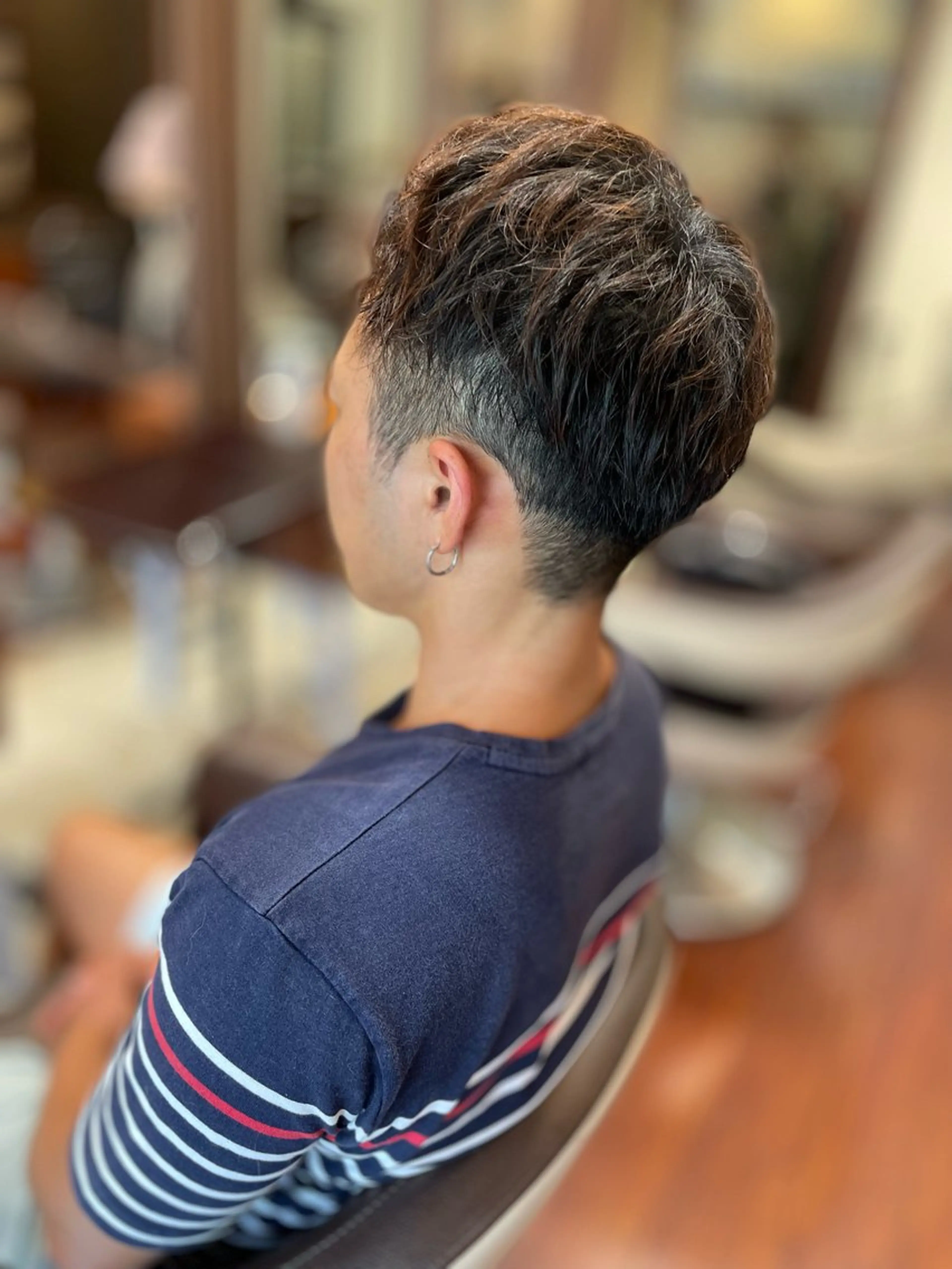 メンズ カット 北泉 里彩のヘアスタイル