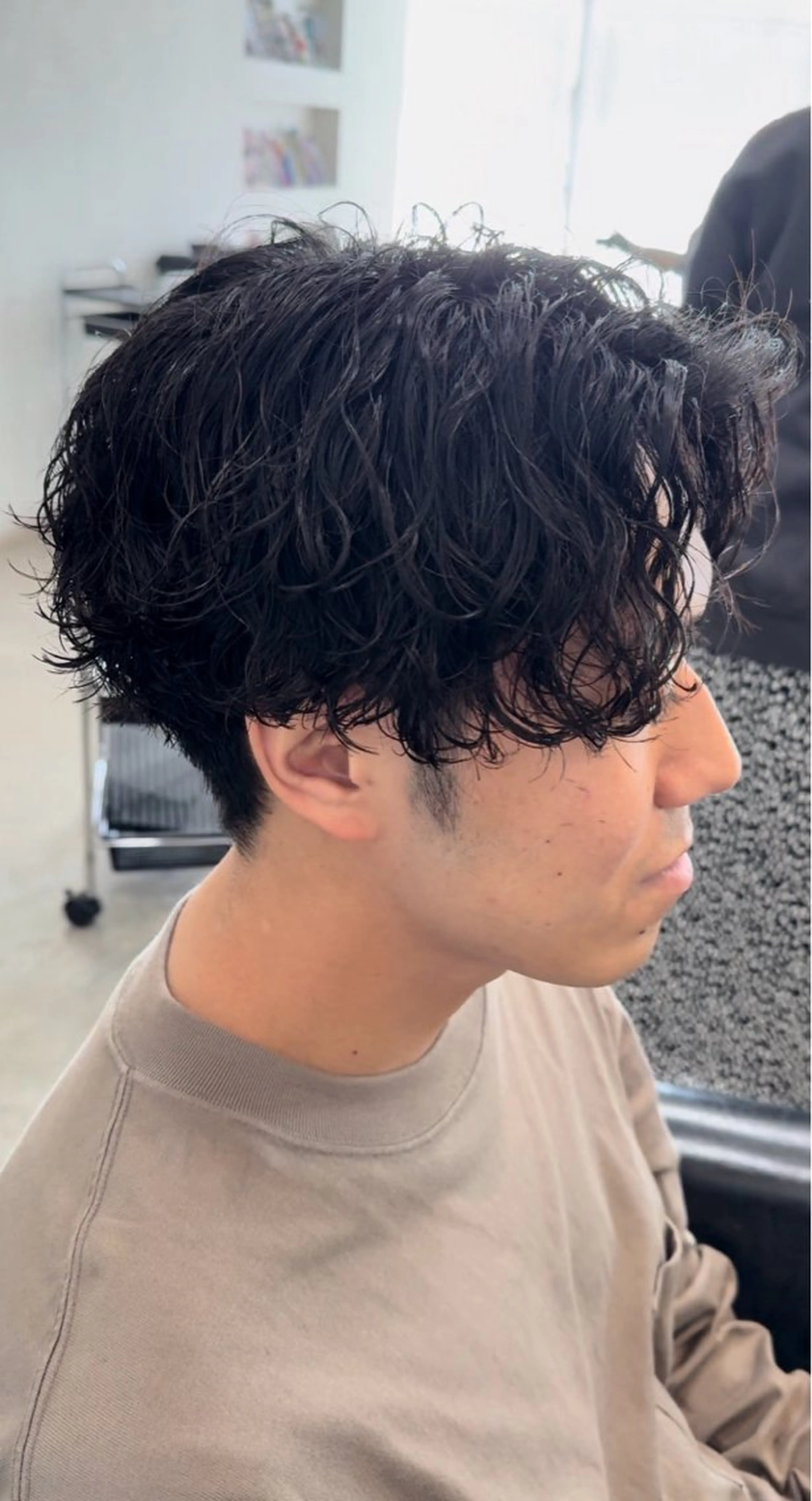 パーマ メンズ 村山 健太のヘアスタイル