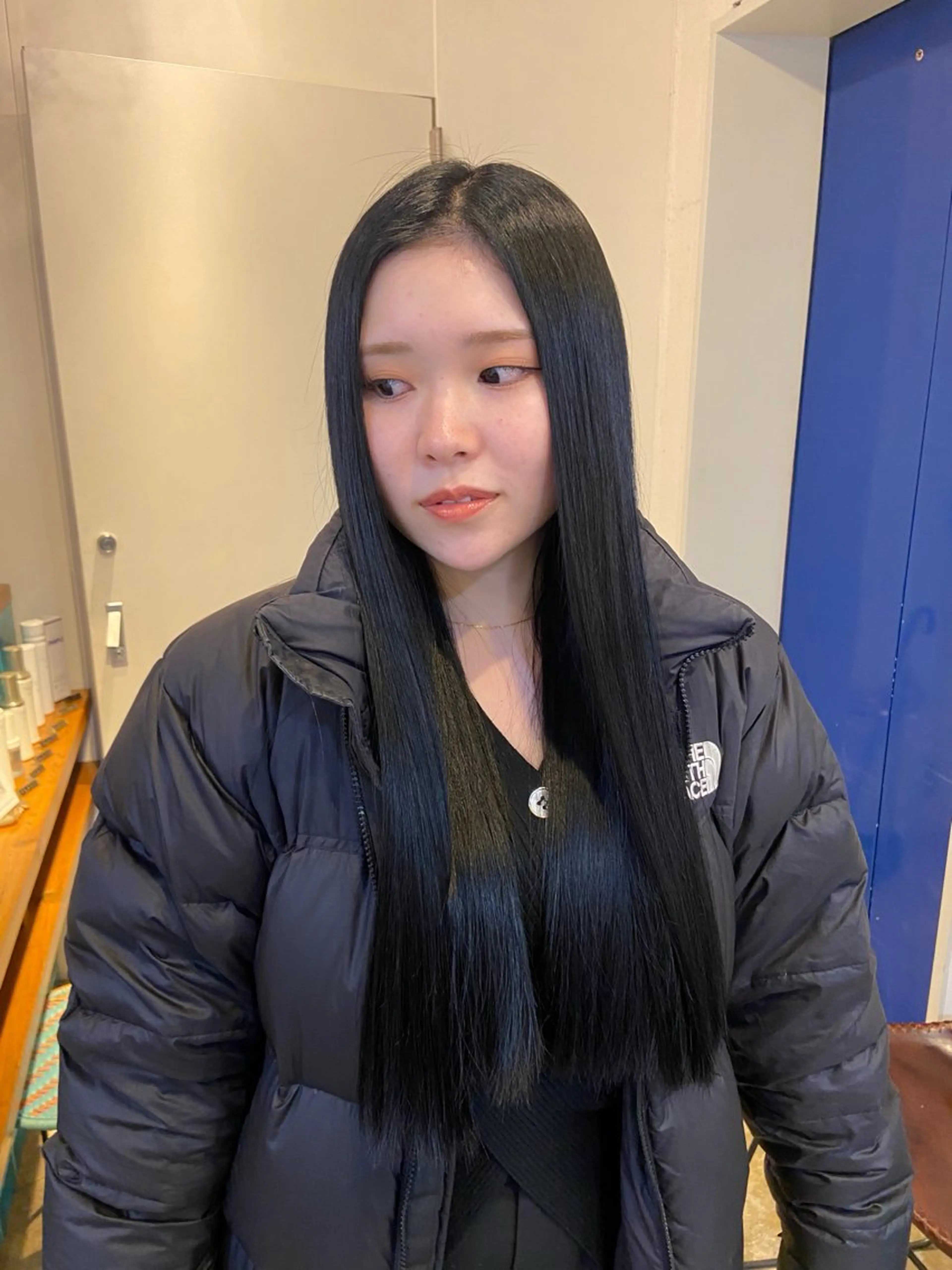 【レディース】酸性ストレート+トリートメント🌿🧡✨の写真