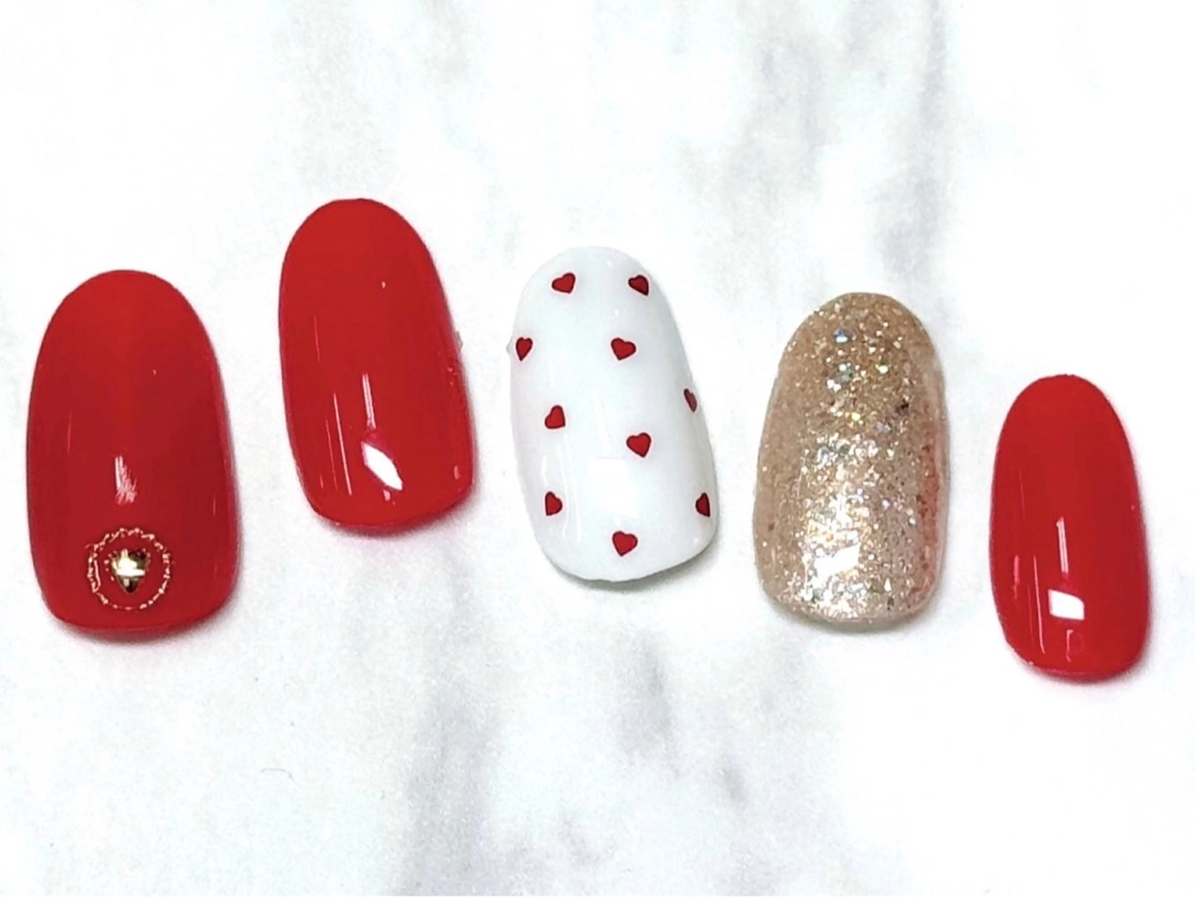 ネイル ハンドネイル プティリボン 武蔵小金井店のネイルデザイン