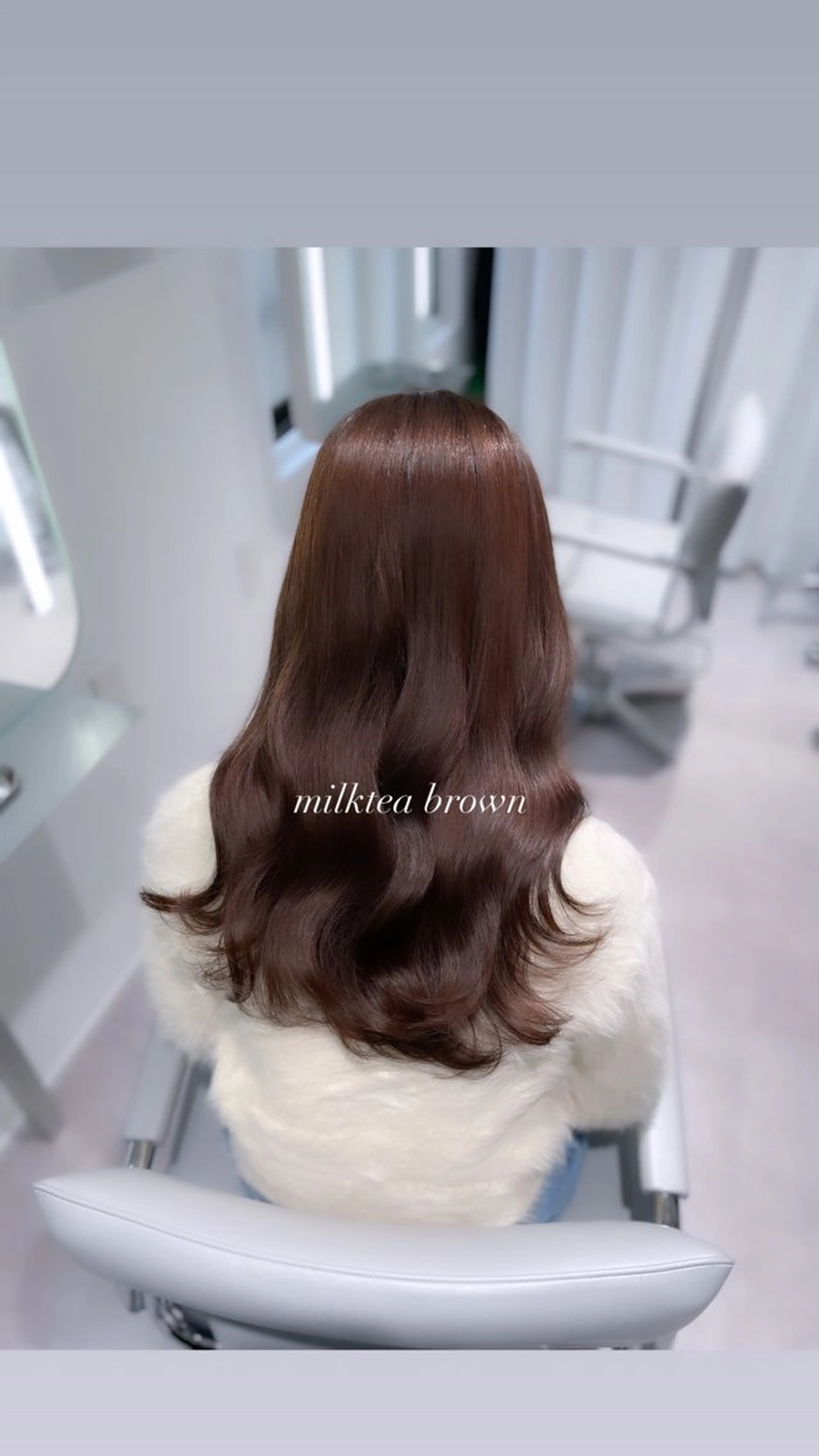 髪質改善ケアカラー➕髪質改善トリートメントの写真