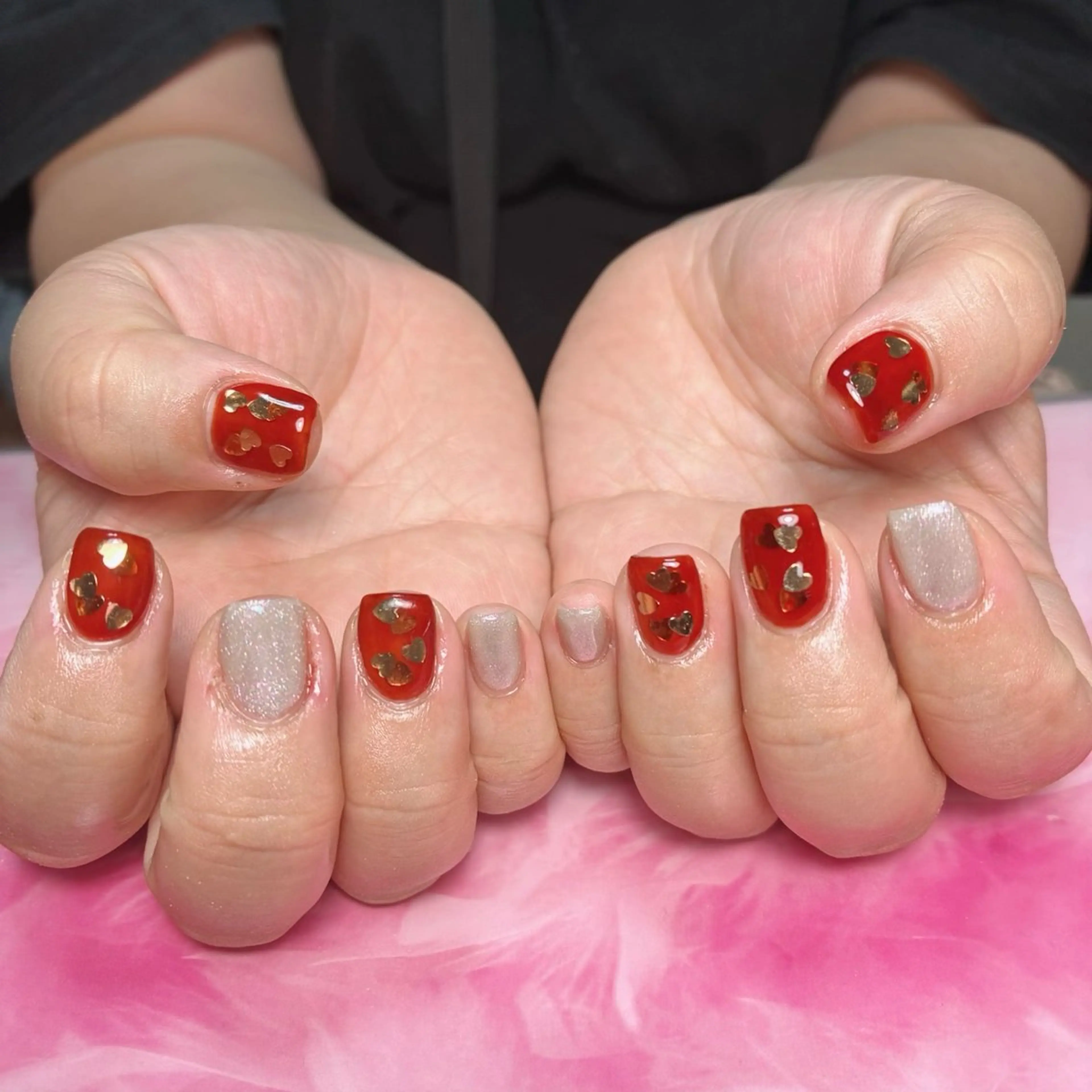 ミディアム ハンドネイル hs nail salonのネイルデザイン