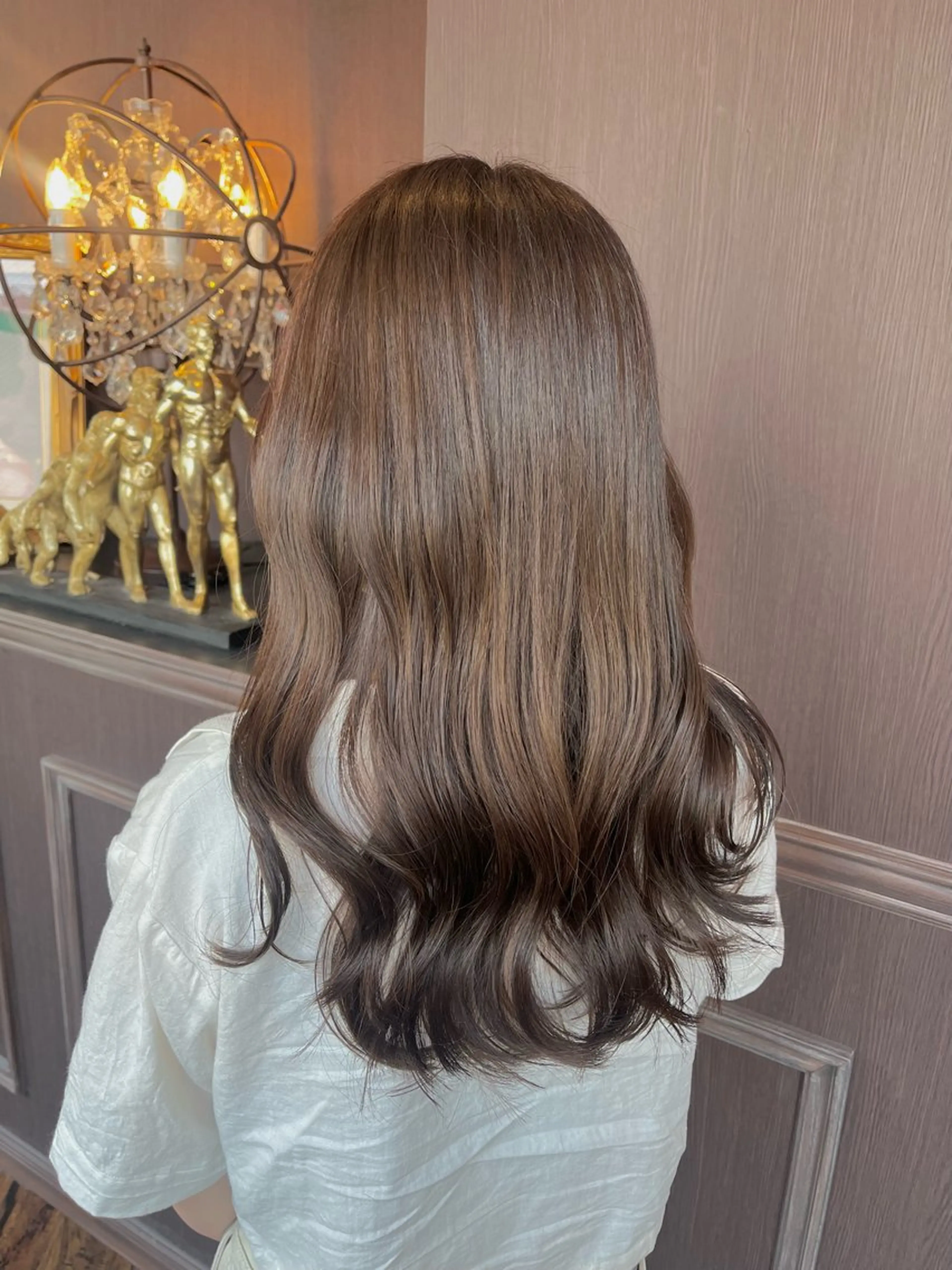 ロング 境 あいみのヘアスタイル
