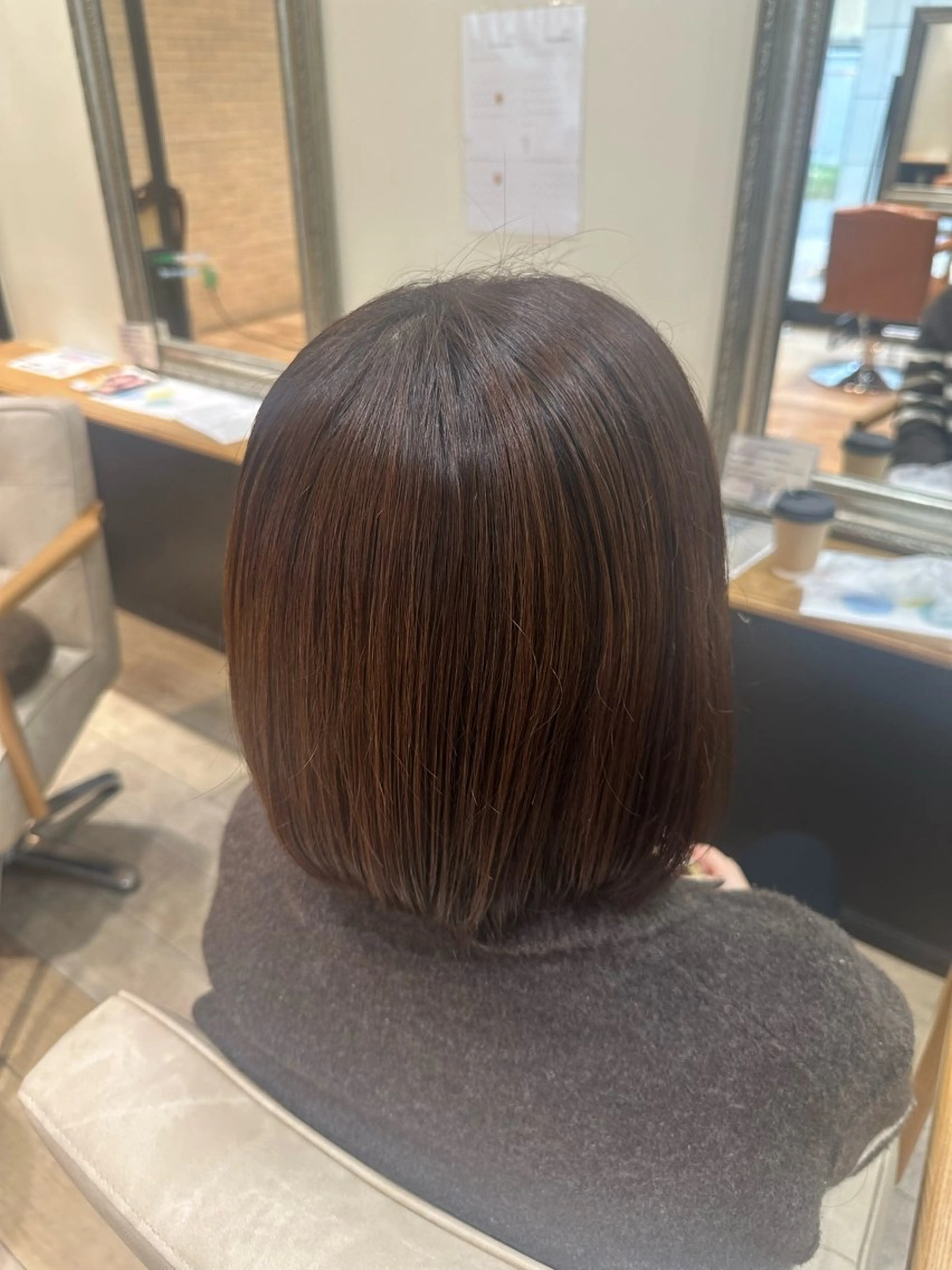 ミディアム かのん 🌸 Lis briileのヘアスタイル