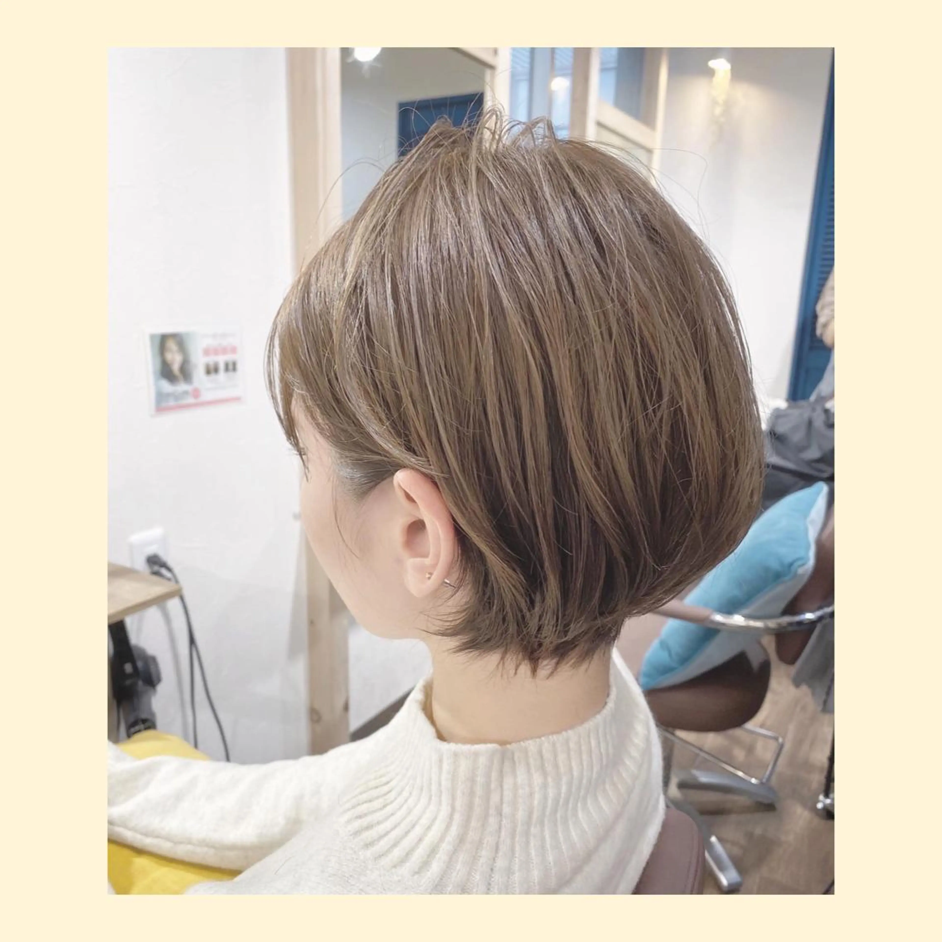 ショート カラー ヘアカラー トリートメント 🌈ショート/レイヤ ーカット/中村崇宏のヘアスタイル
