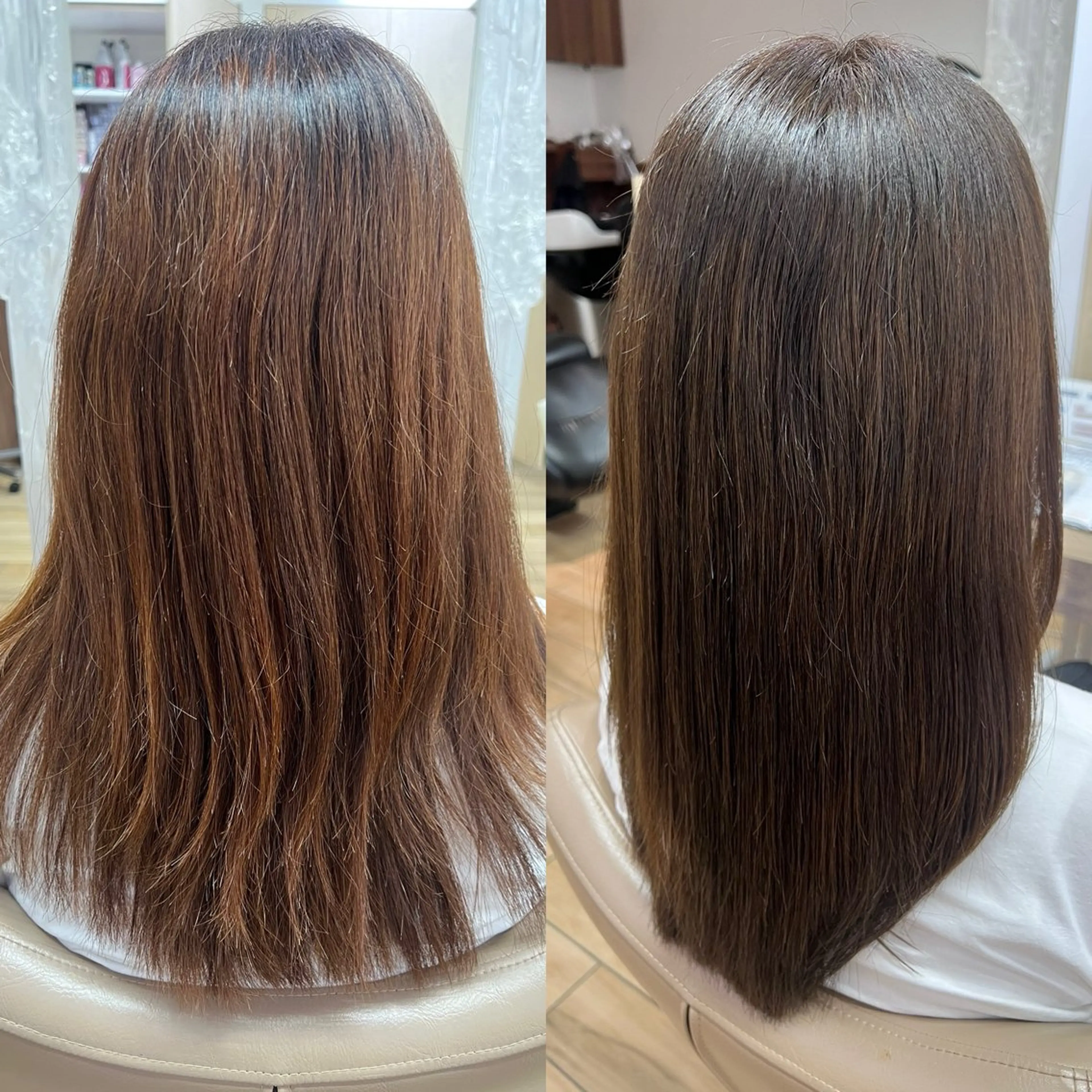 セミロング カラー 高橋 香奈のヘアスタイル