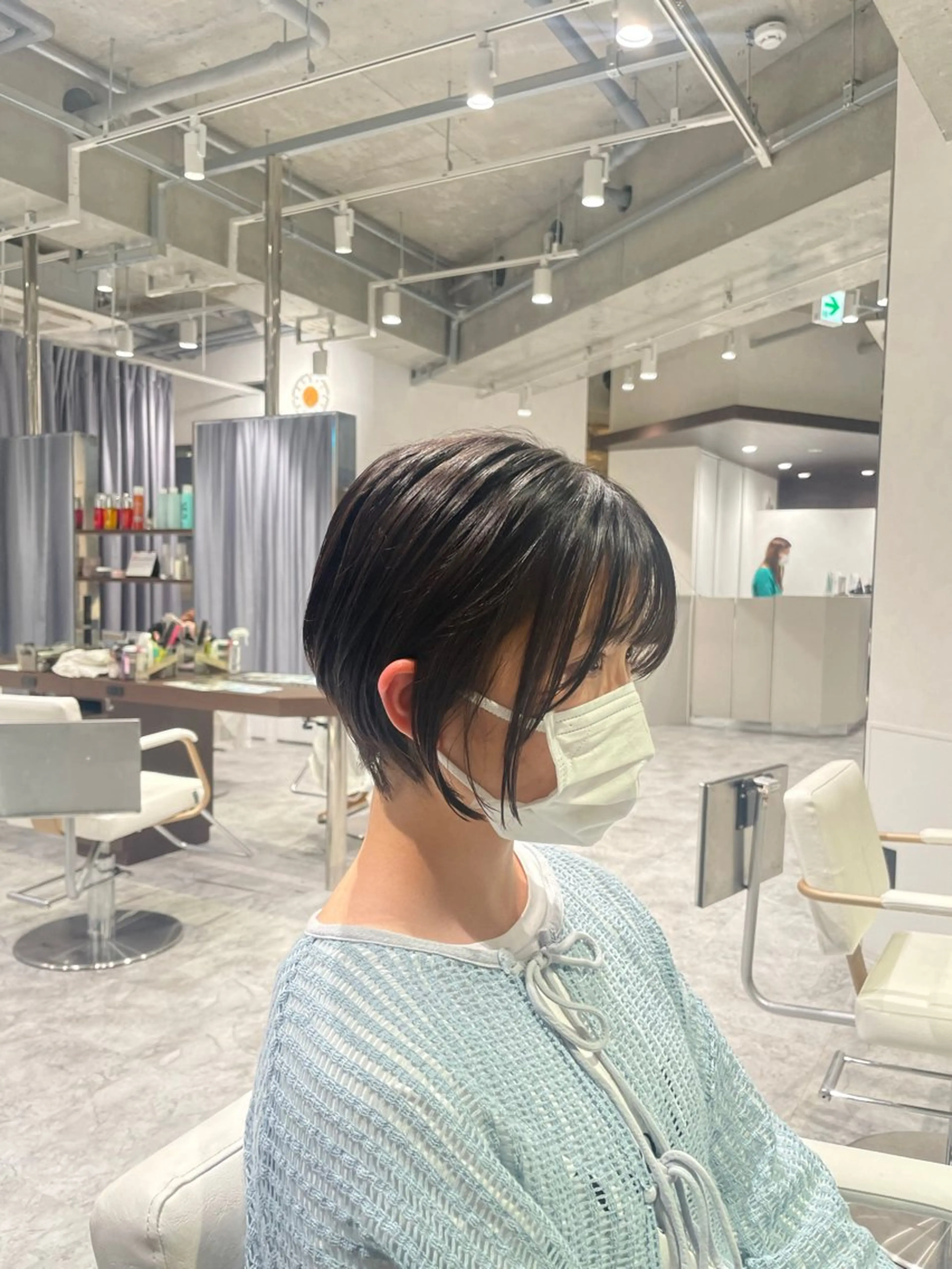 ショート 縮毛矯正特化🩰 竹口はるかのヘアスタイル