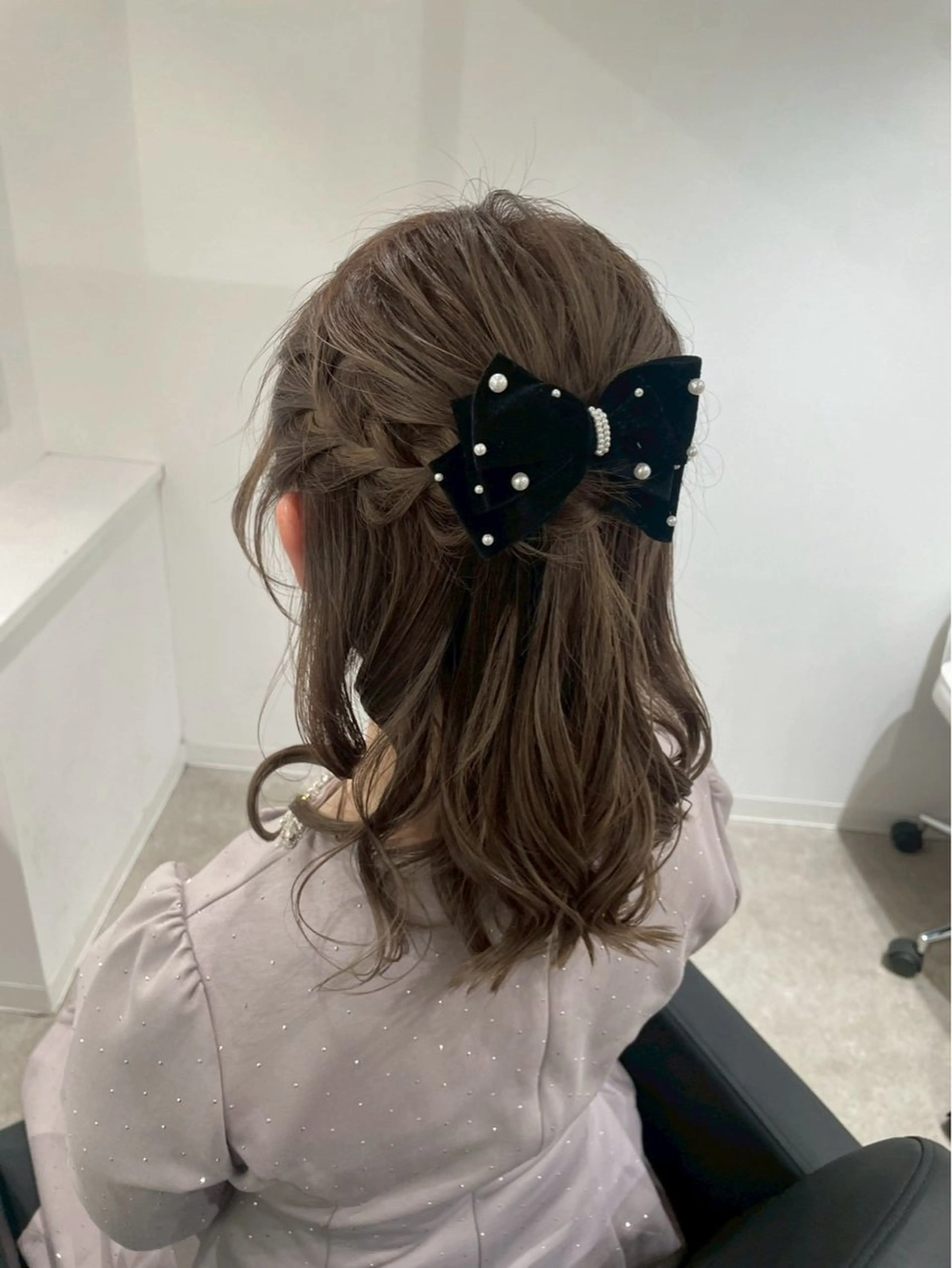 ミディアム ヘアアレンジ 透明感カラー /艶髪️♡saya♡のヘアスタイル