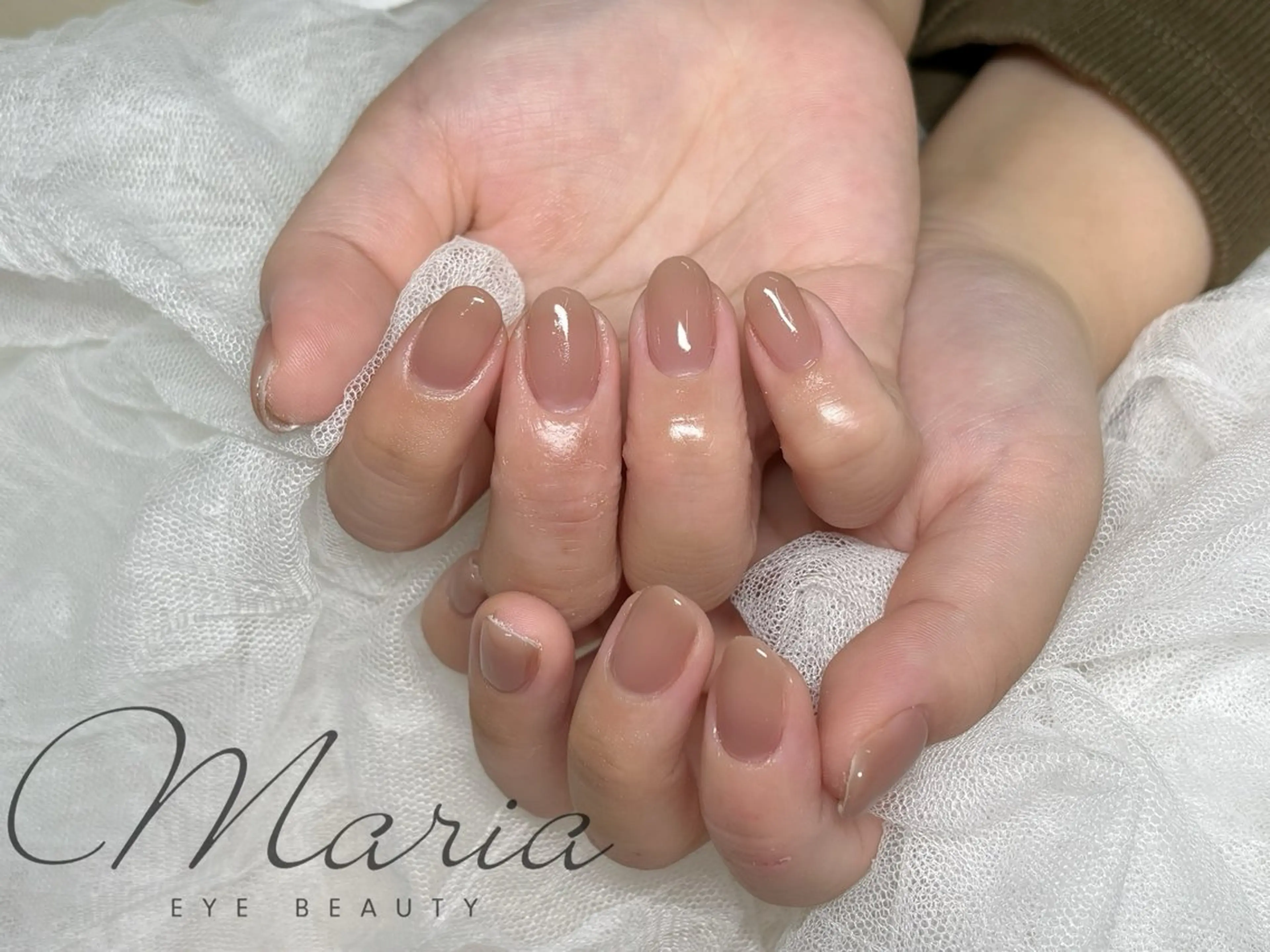 ネイル ワンカラーネイル 高本 杏美のネイルデザイン