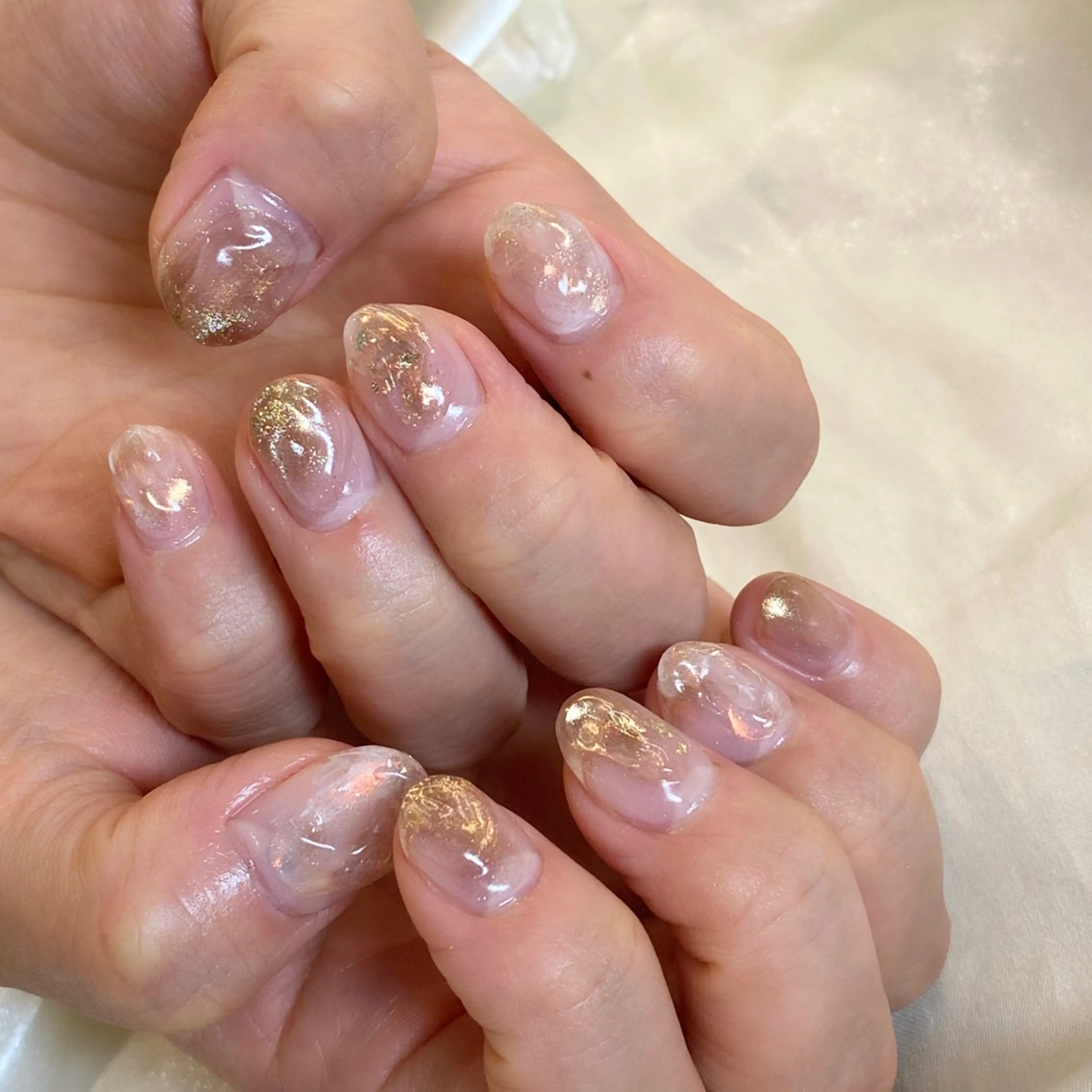 ネイル ブライダルネイル ハンドネイル Yuriko Omi パラジェル/渋谷のネイルデザイン