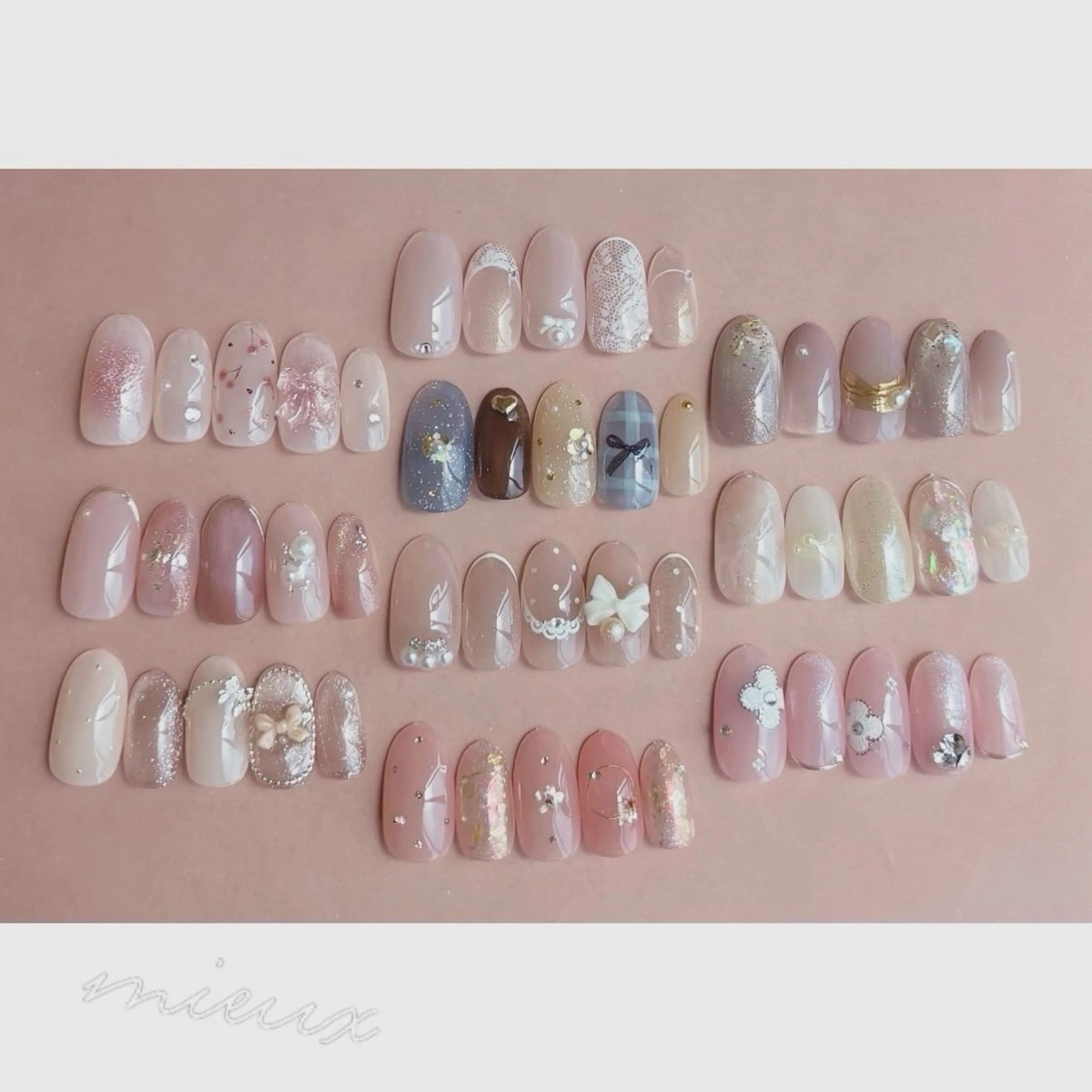 ネイル ハンドネイル nailsalon mieuxのネイルデザイン