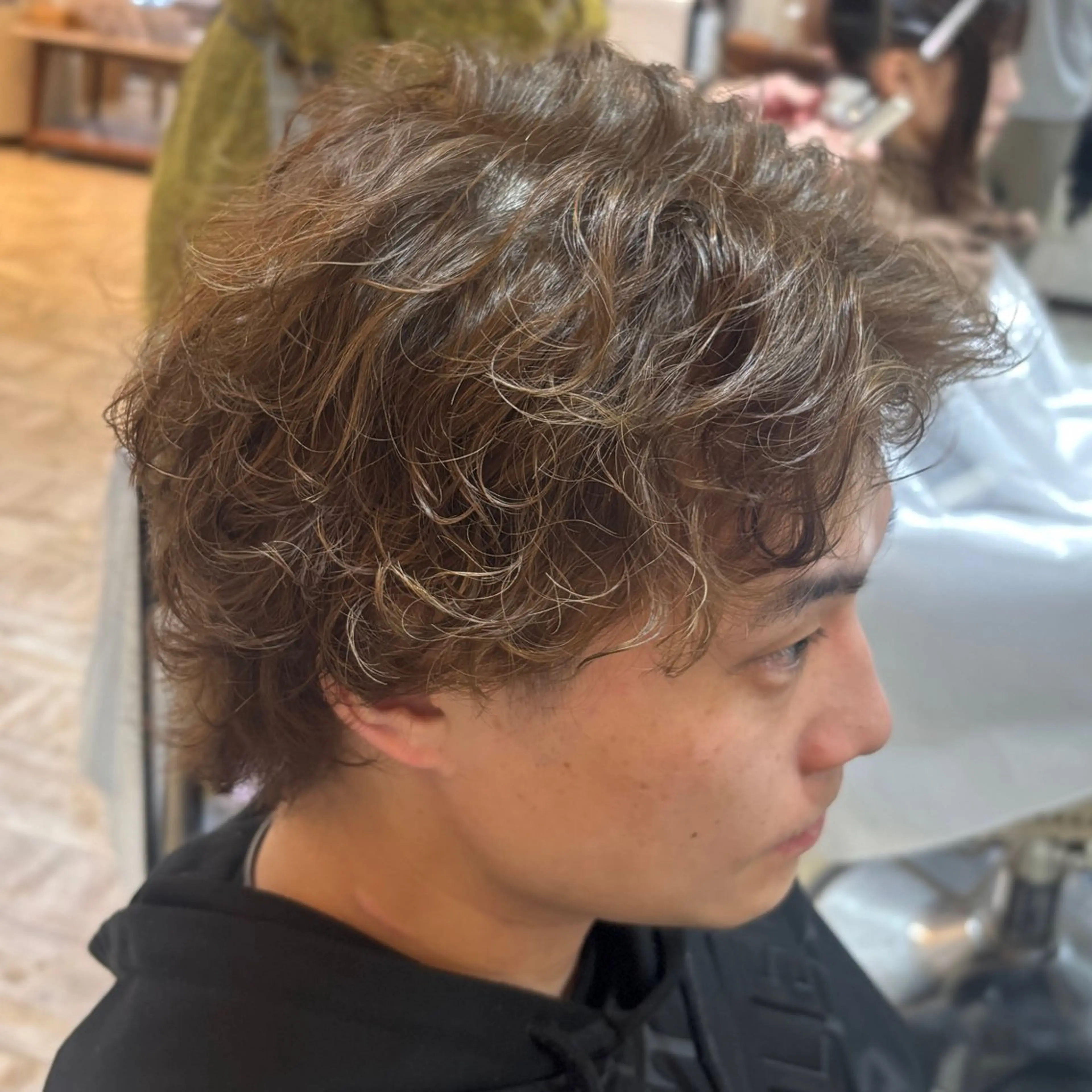 【ミニモ学割U24】💈メンズカット+選べるメンズパーマ+カラー💈の写真