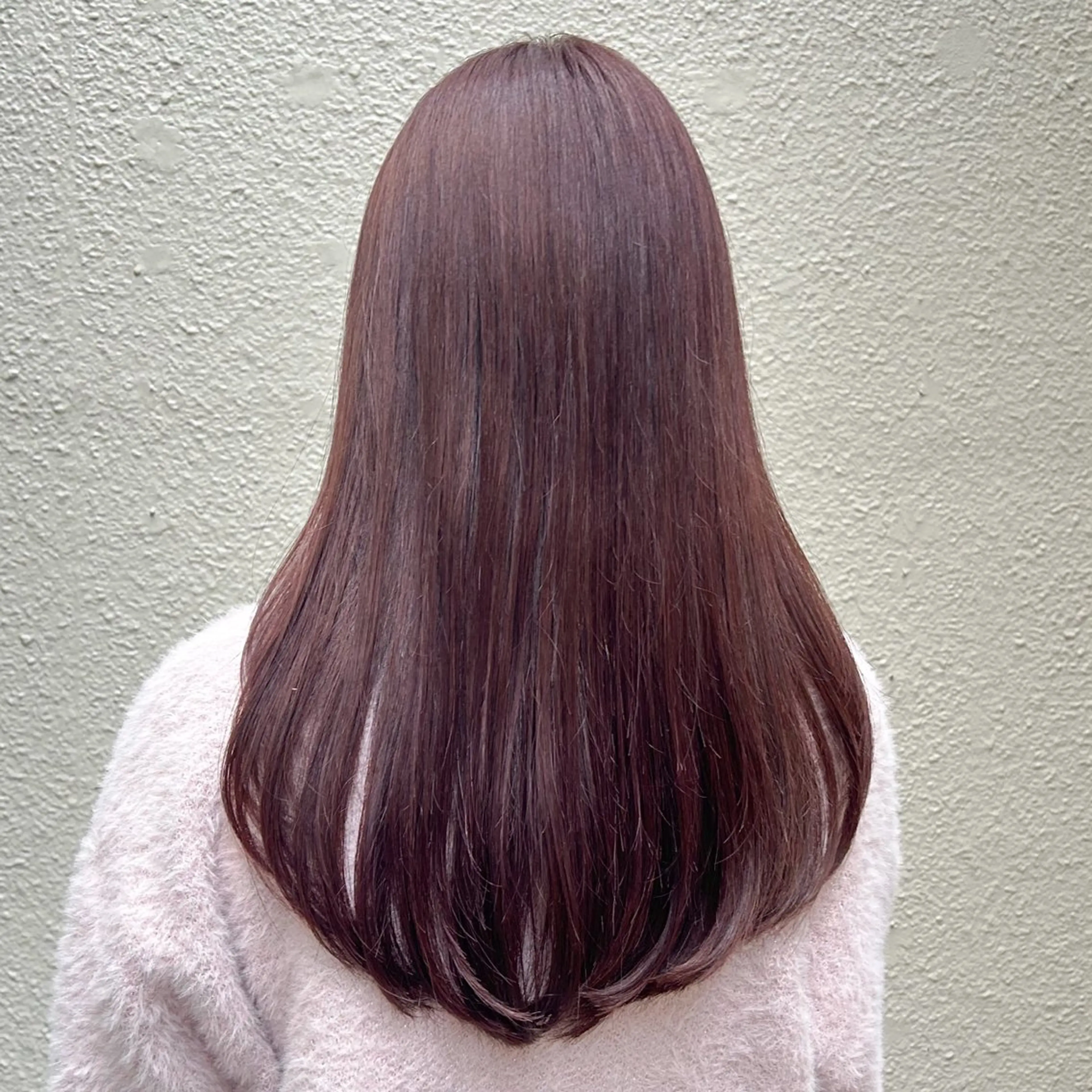 ブリーチなしWカラー🦋の写真