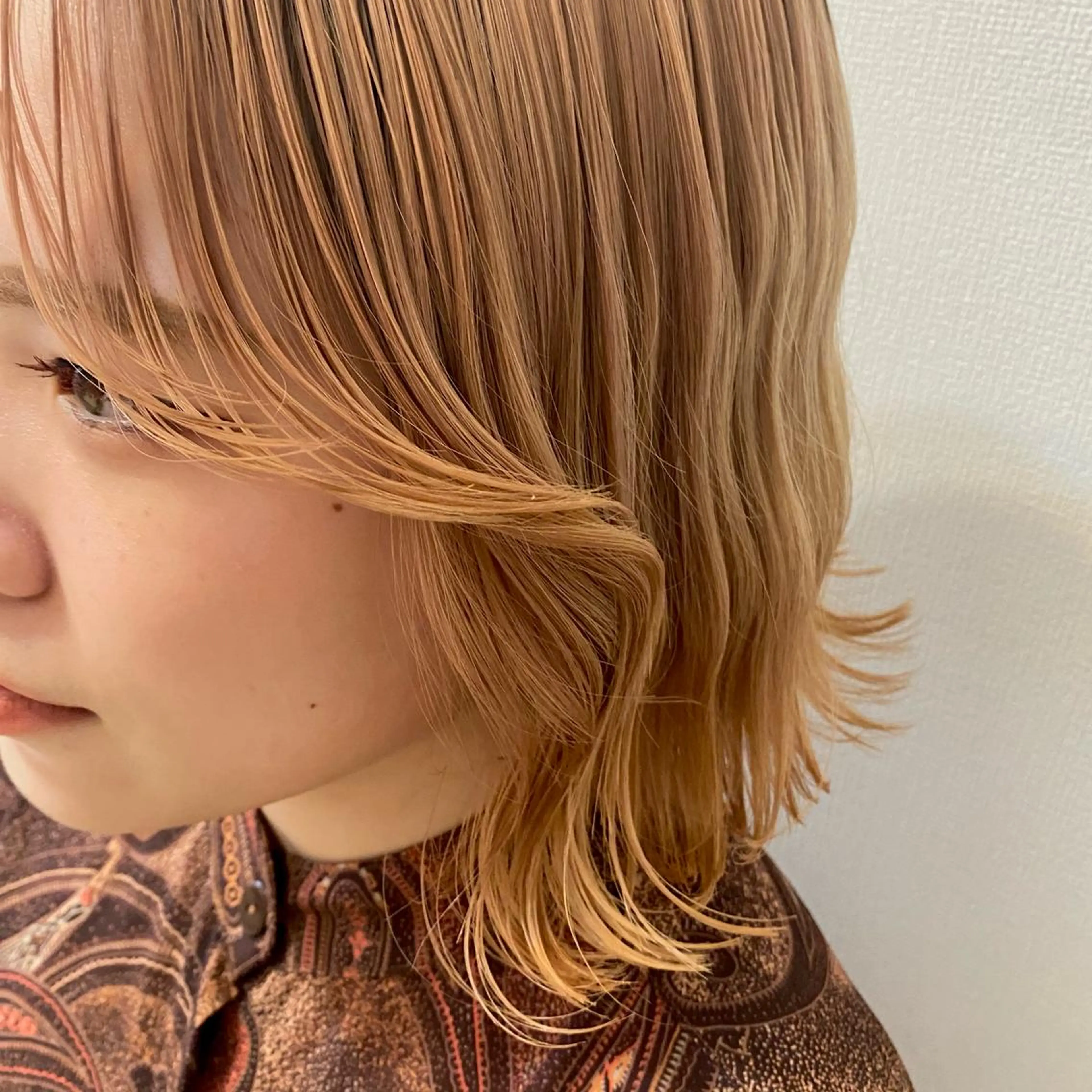 ミディアム ena/ブリーチなし 透明感・レイヤー🎀のヘアスタイル