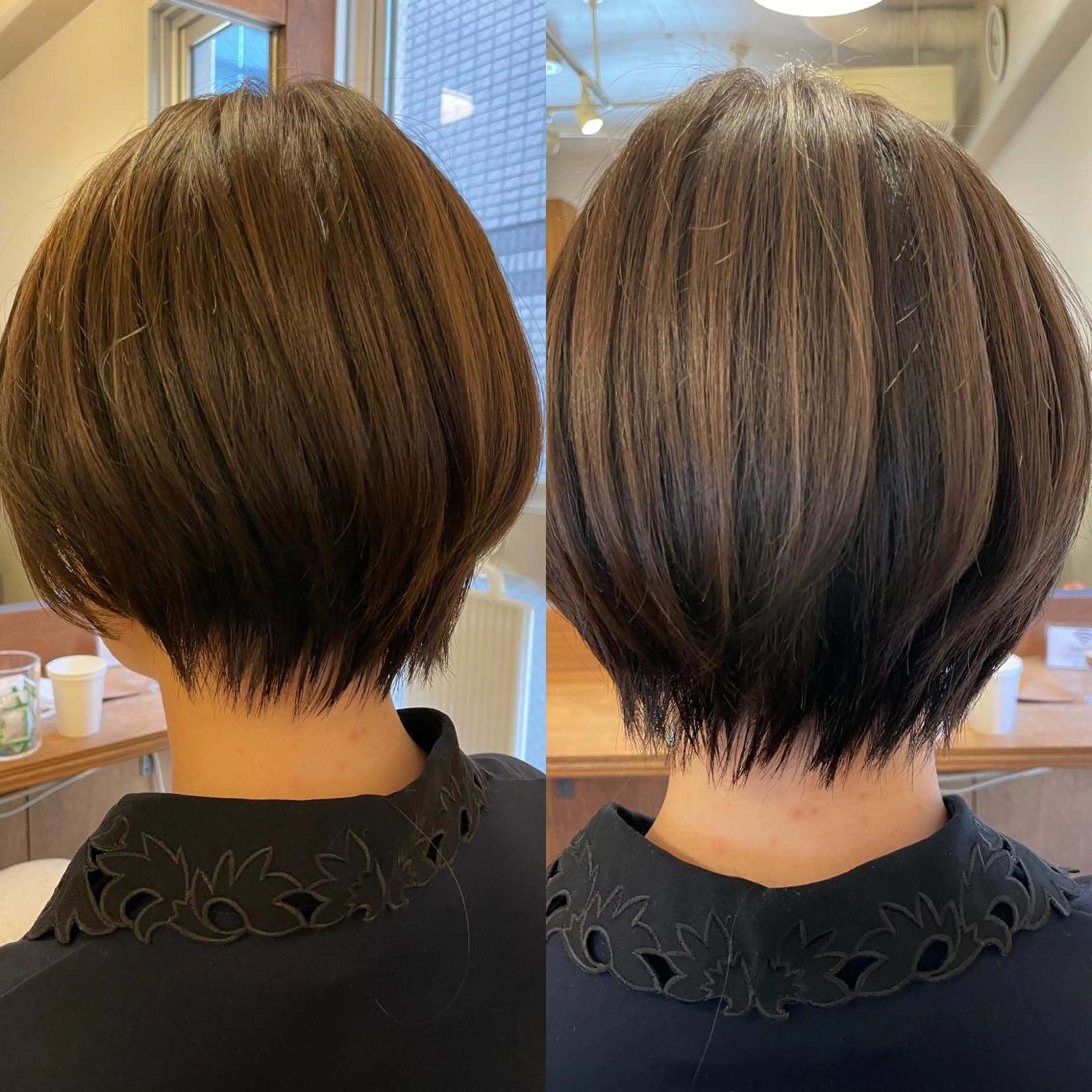 ショート ショートボブ ボブ ショートヘア 加藤 泰輔のヘアスタイル