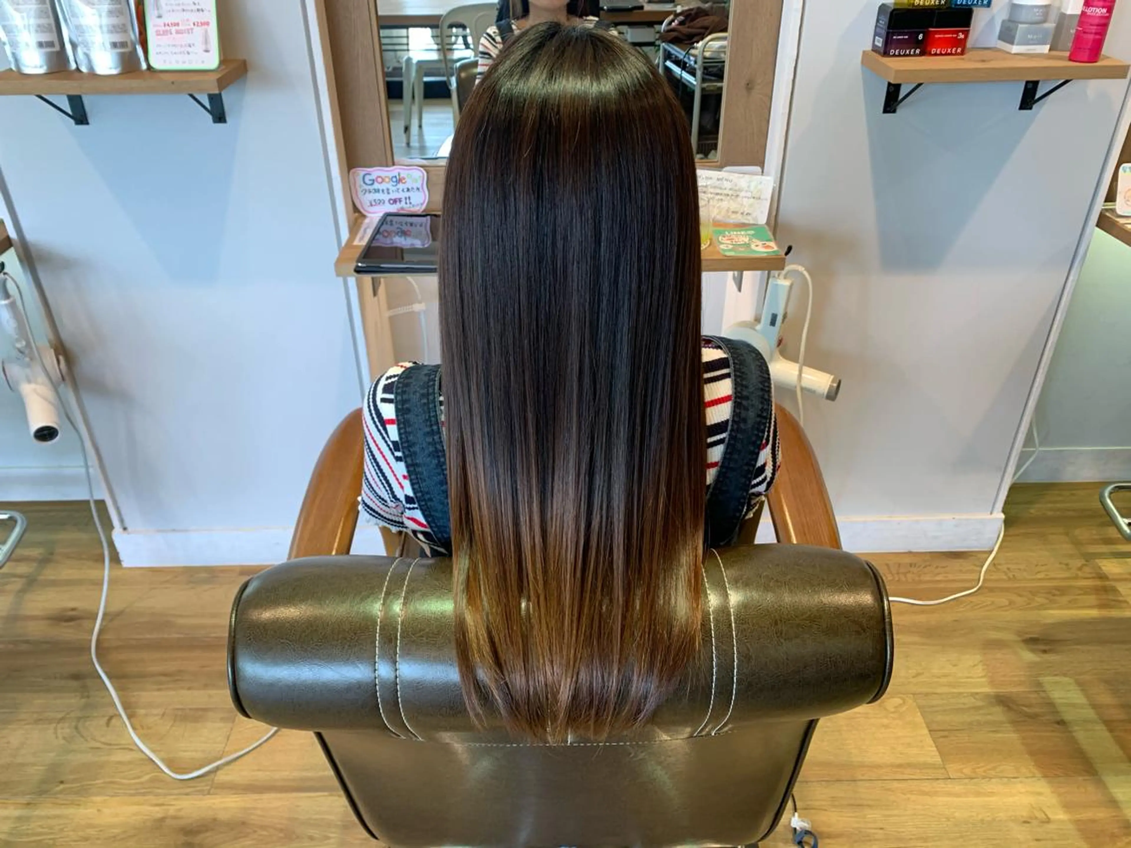 ロング 髪質改善 ツキダテ ユイのヘアスタイル