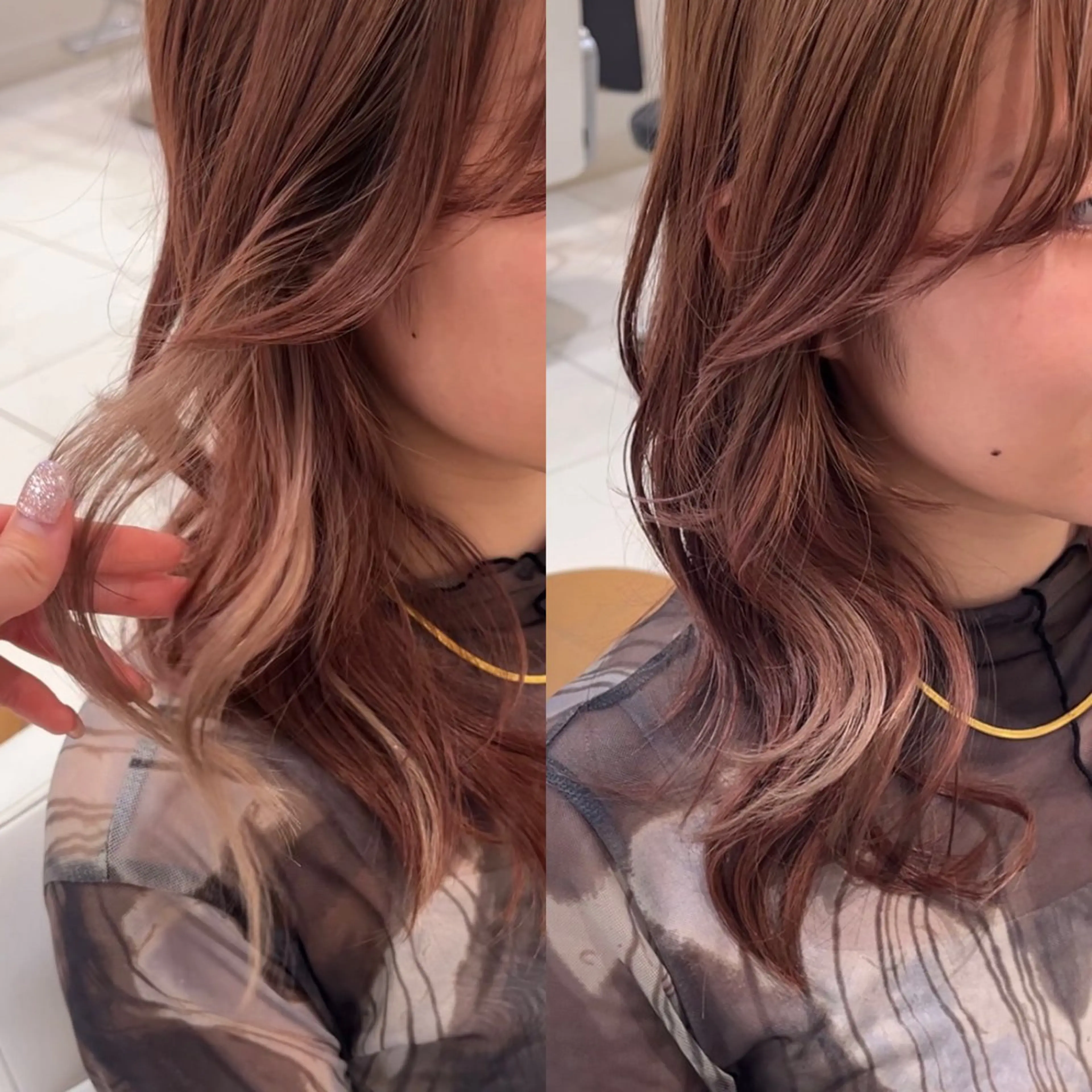 ウルフカット ハッシュカット/七海のヘアスタイル