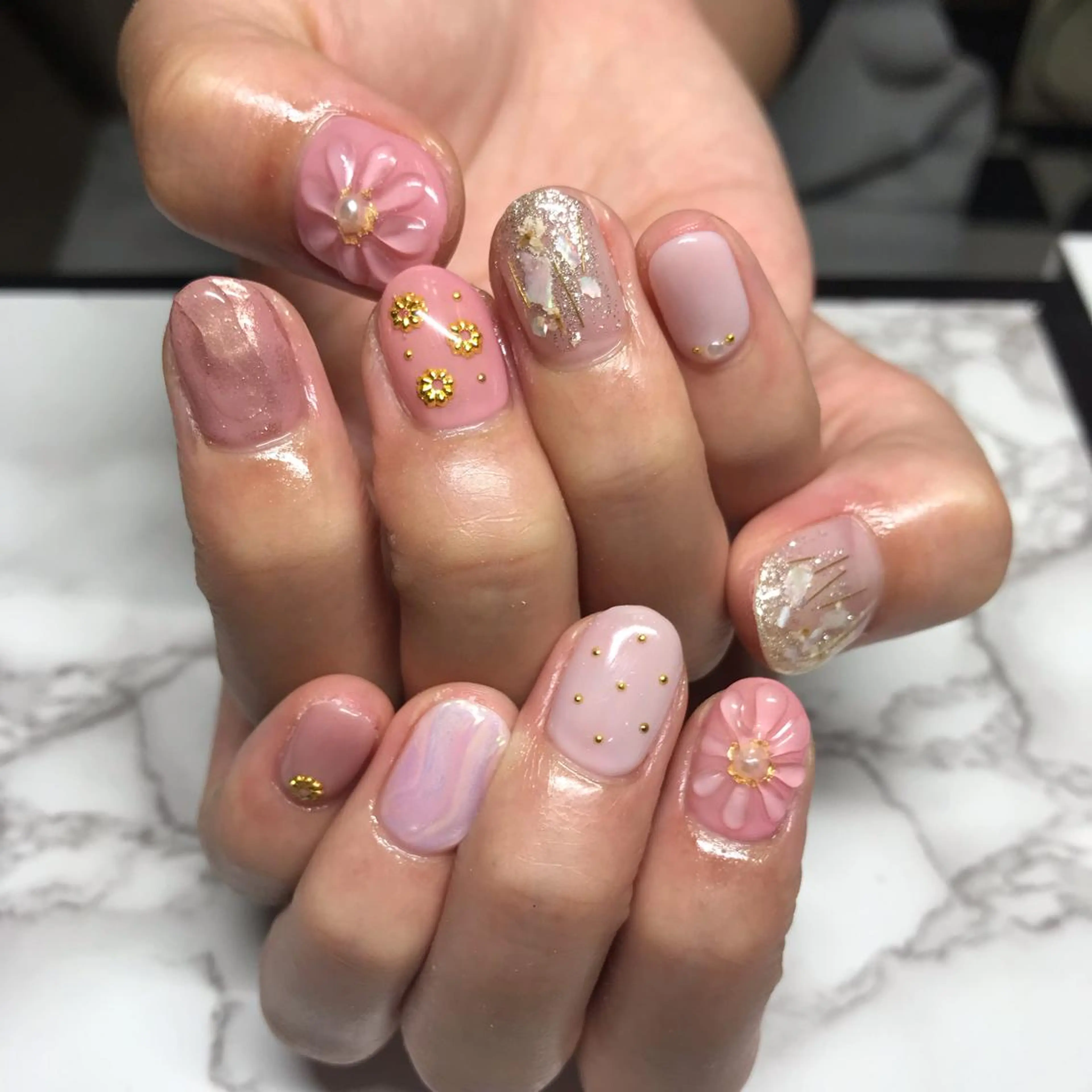 ネイル 持ち込み アスピーネイル asukaのネイルデザイン