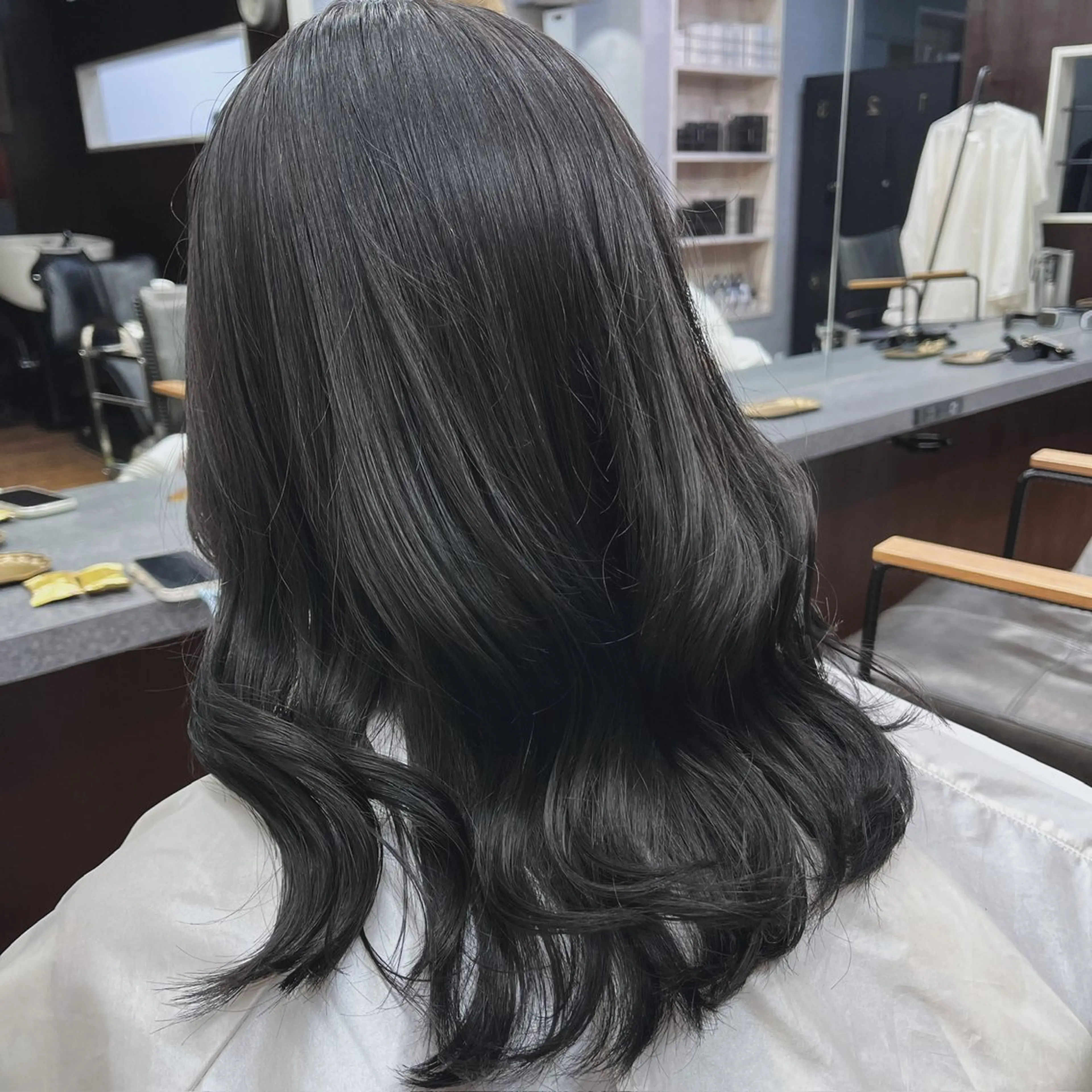 ミディアム mana /髪質改善 オリーブベージュ🌿のヘアスタイル