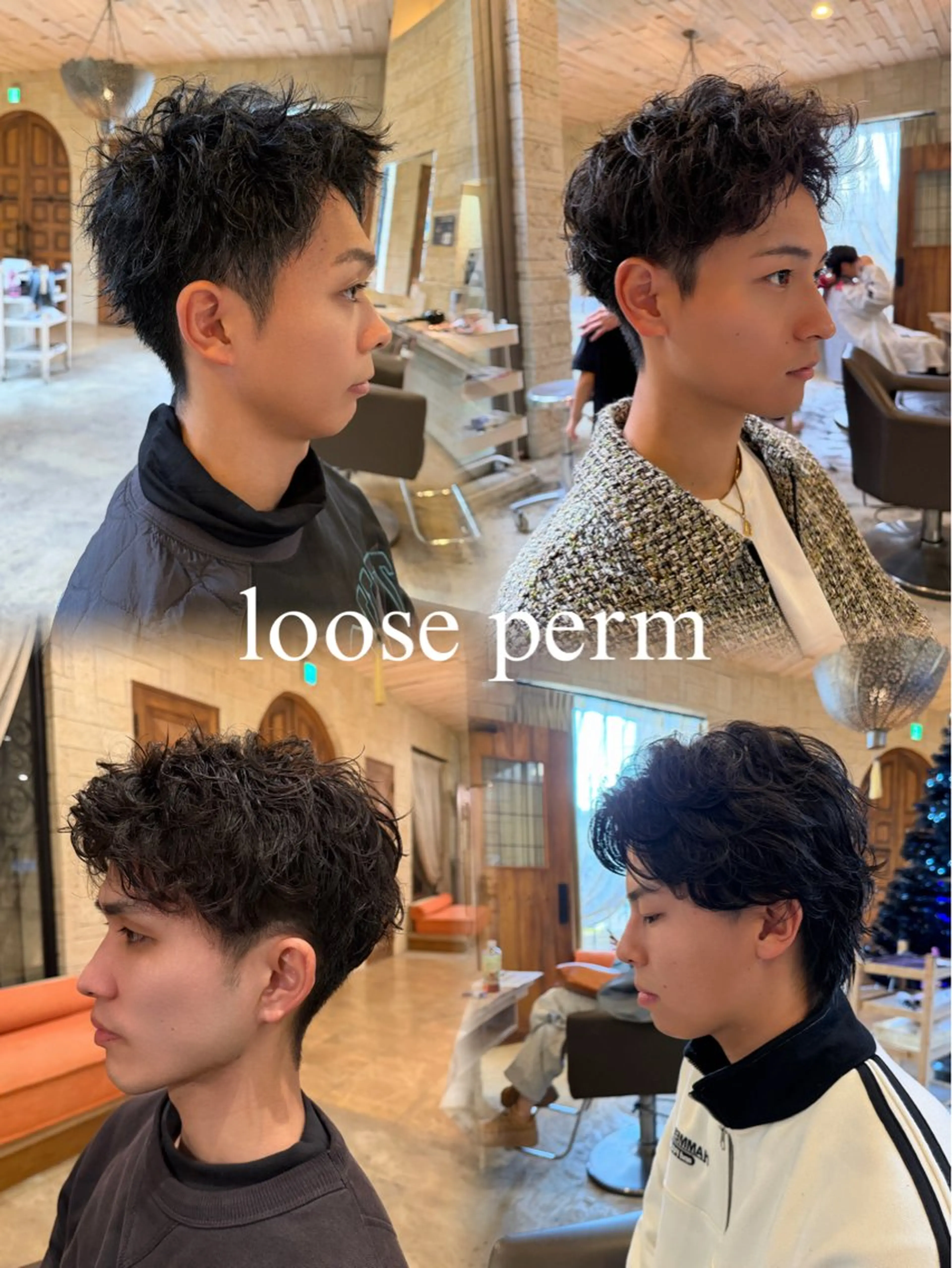 パーマ メンズ フェザーパーマ メンズパーマ スパイキーショート ニュアンスパーマ 艶カラー/メンズ パーマ/伊藤愛麻のヘアスタイル