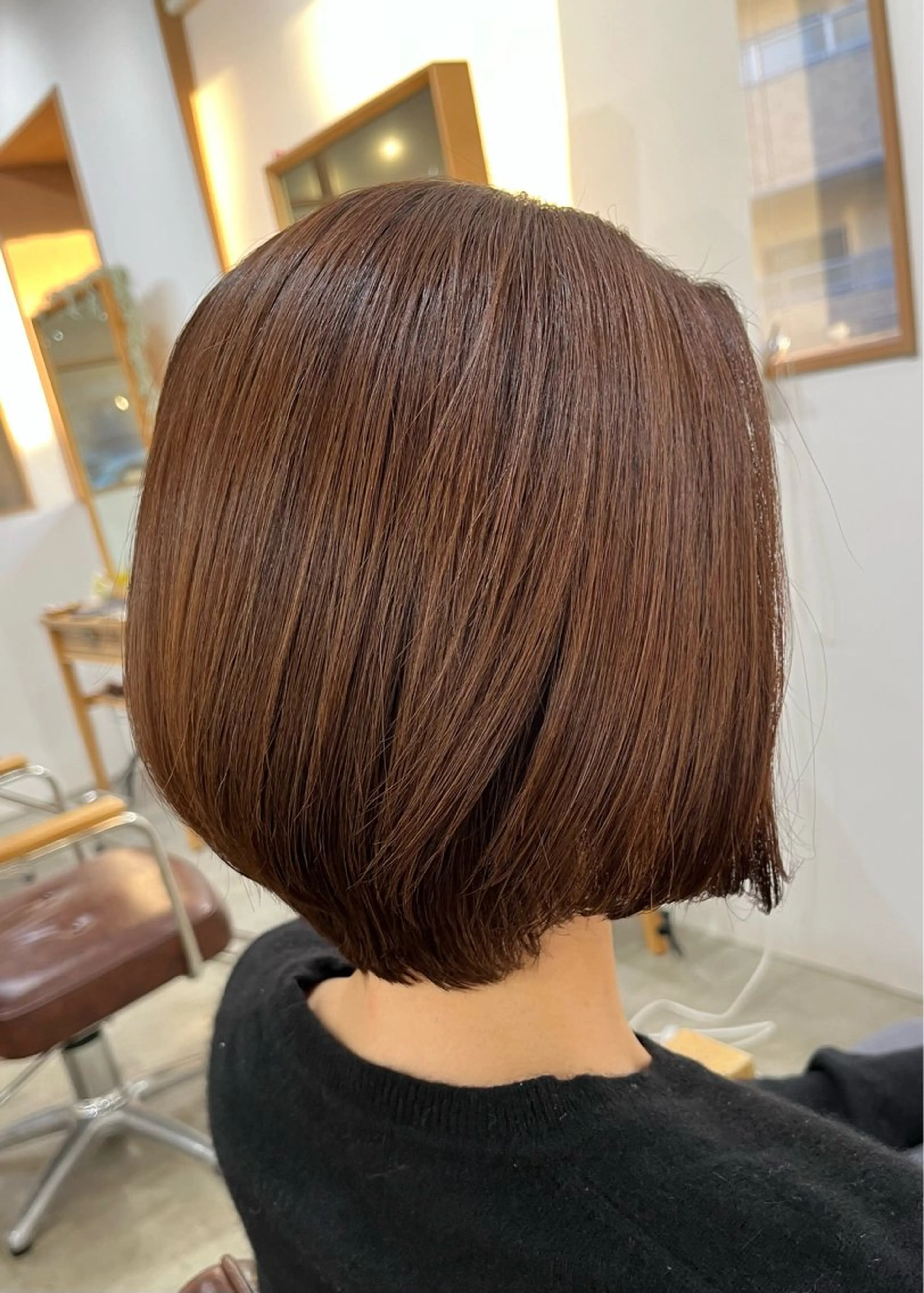 ショート ショートボブ ボブ ショートヘア 三島 有佳里のヘアスタイル