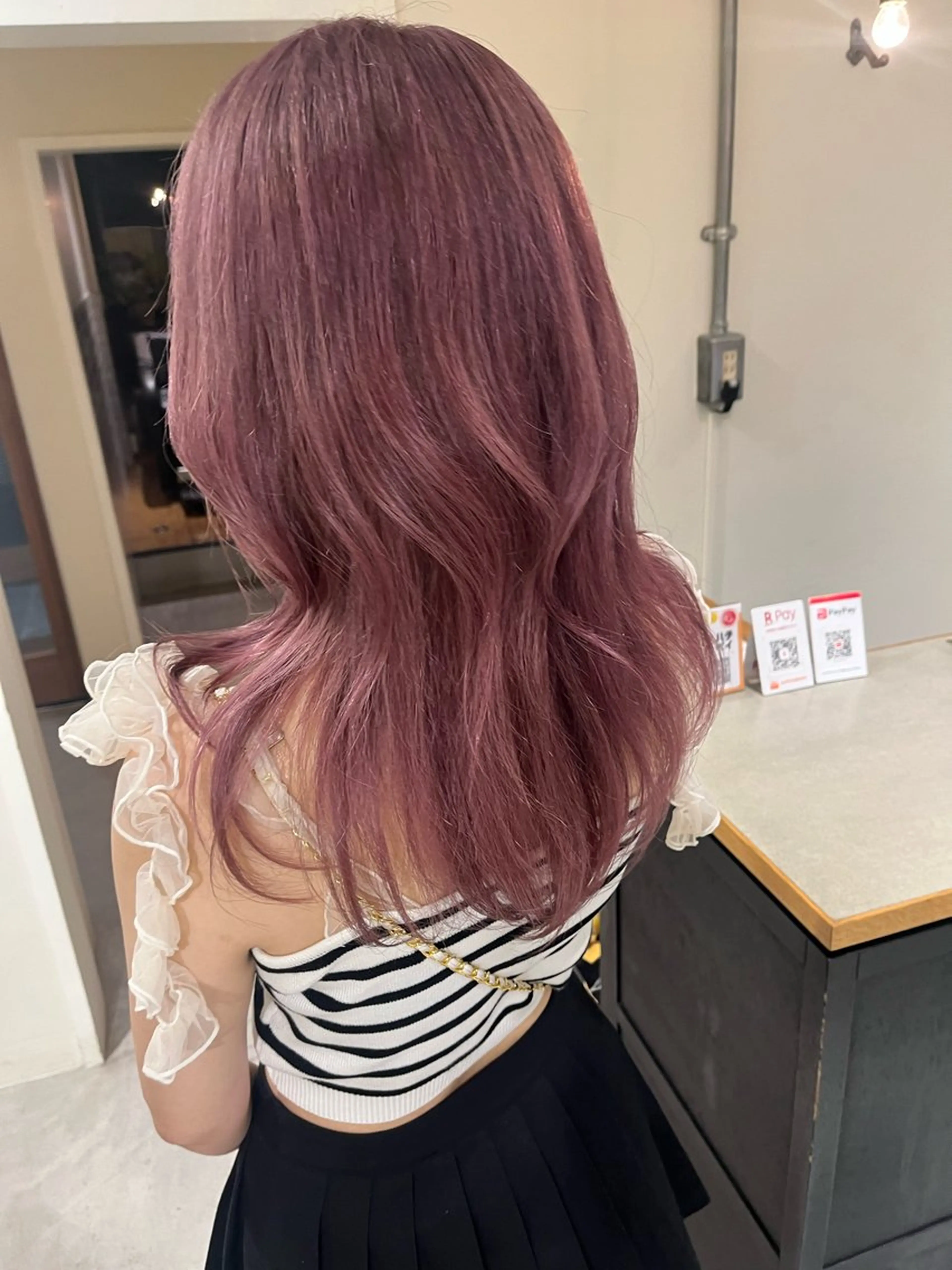 ロング カラー ヘアカラー パーマ 縮毛矯正 トリートメント エクステ ヘッドスパ ヘアセット 🦮shiori アイドルオタク🦮のヘアスタイル